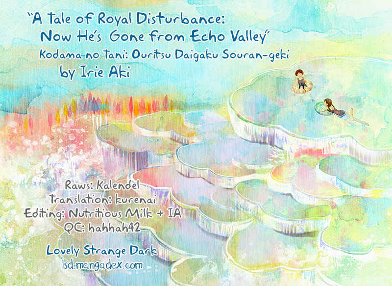 Page 1 Chapter 7 A Tale of Royal Disturbance: Now Hes Gone from Echo Valley