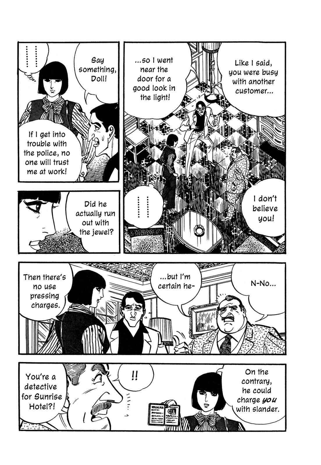 Page 12 Chapter 8 Doll The Hotel Detective