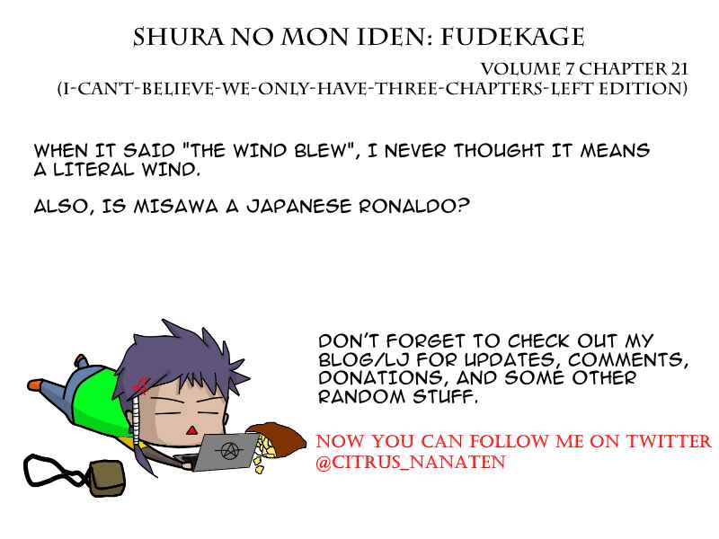 Page 73 Chapter 21 Shura no Mon Iden - Fudekage