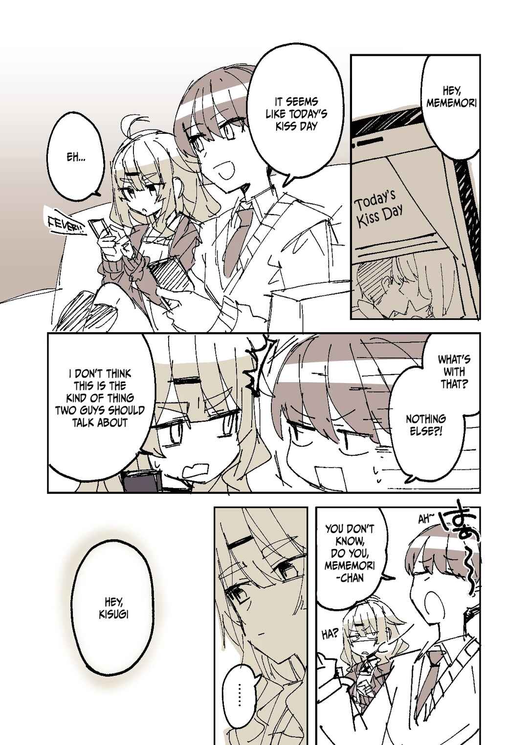 Page 1 Chapter 3 When I Woke Up, I Was A Girl