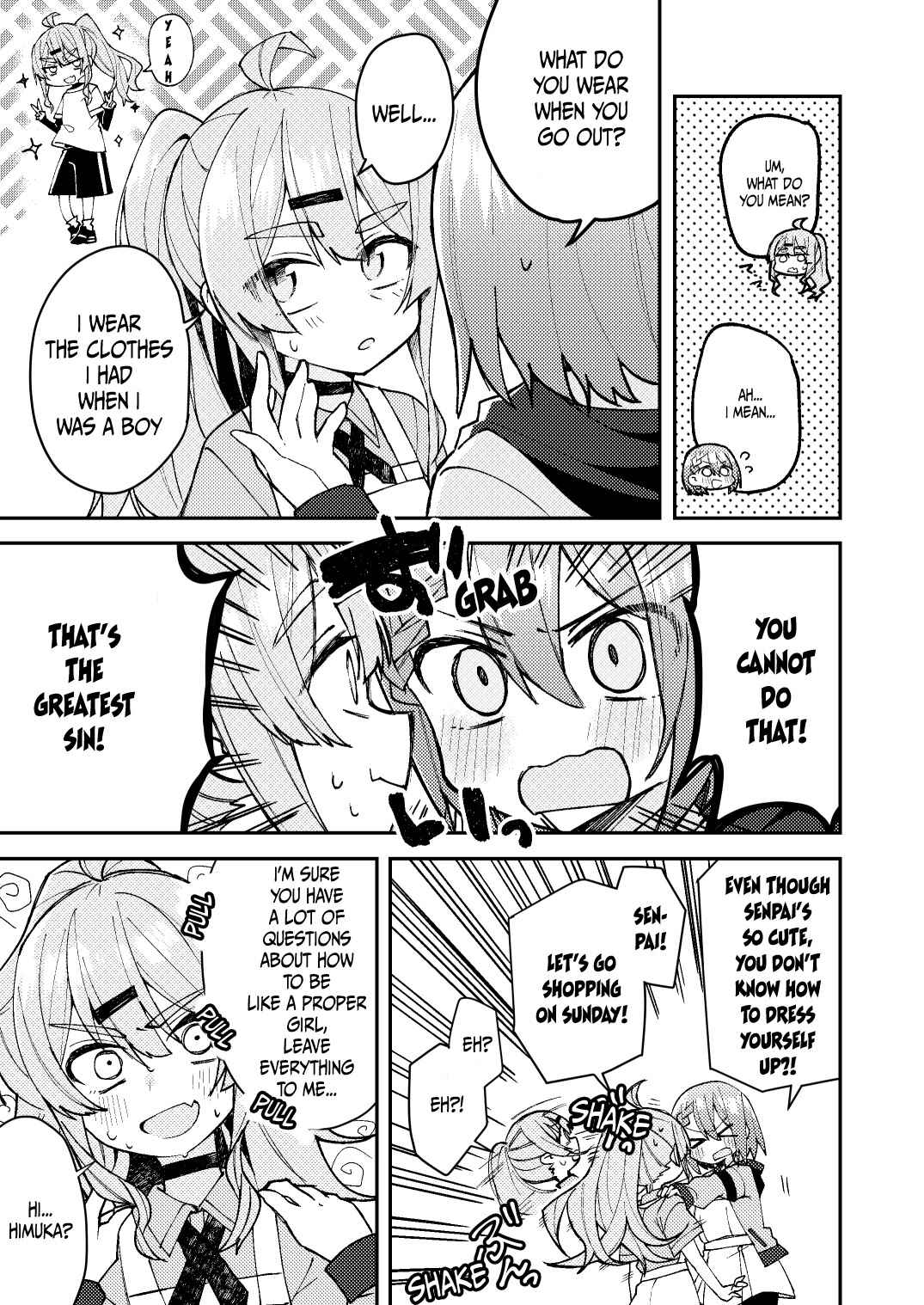 Page 7 Chapter 9 When I Woke Up, I Was A Girl
