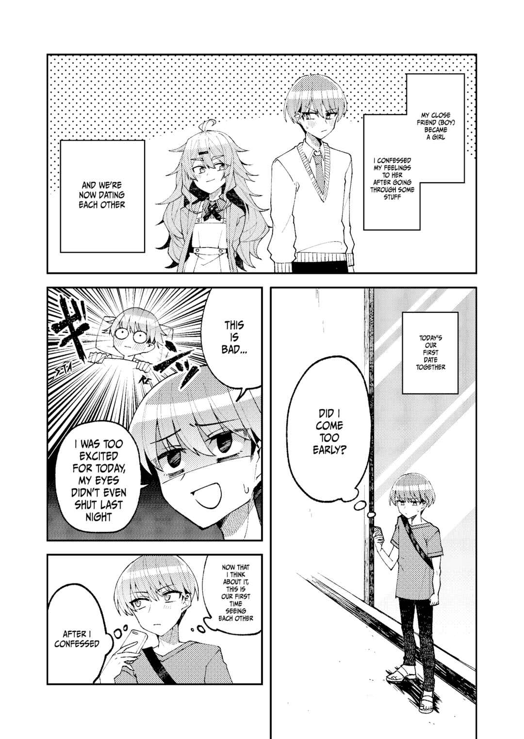 Page 1 Chapter 5 When I Woke Up, I Was A Girl