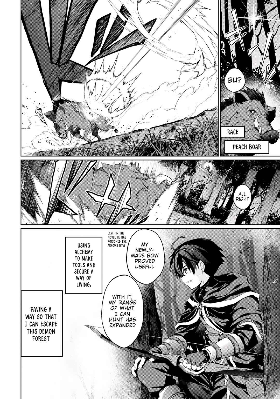Page 4 Chapter 2.1 Hazure Skill de SSS-Rank Makyo Ikinui wo Tara, Sekai Saikyou no Renkinjutsushi ni Natteita ~Kaiteki Kyoten wo Tsukutte Nakama to Tanoshi Isekai Life~