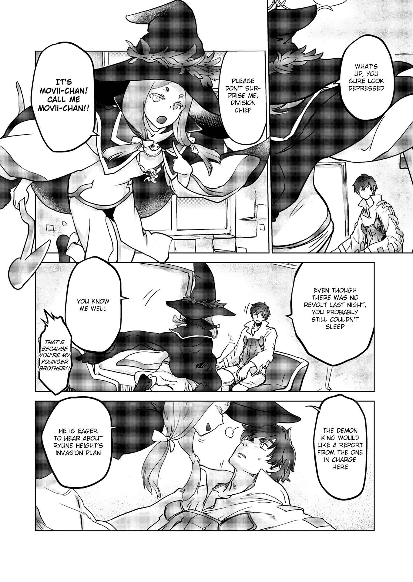 Page 9 Chapter 4 Jinrou e no Tensei, Maou no Fukukan: Shidou-hen