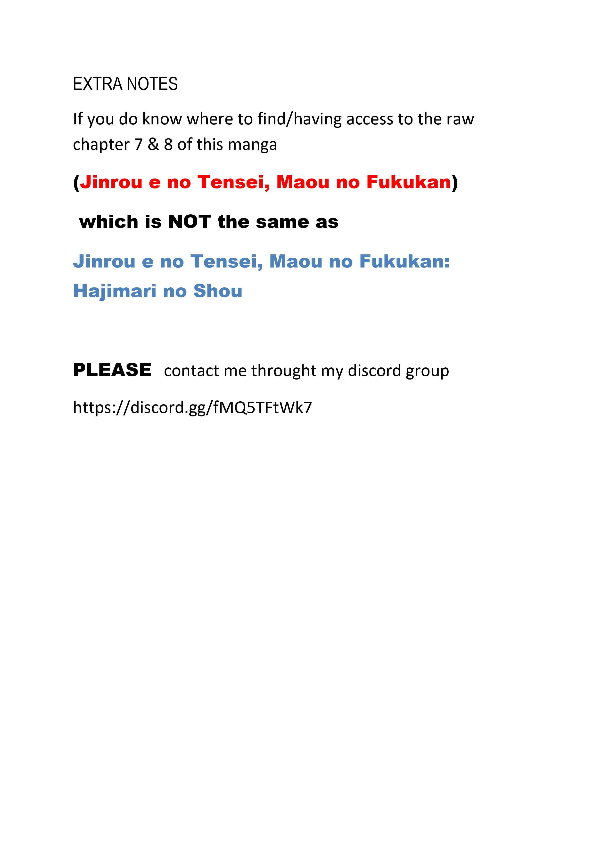 Page 35 Chapter 9 Jinrou e no Tensei, Maou no Fukukan: Shidou-hen