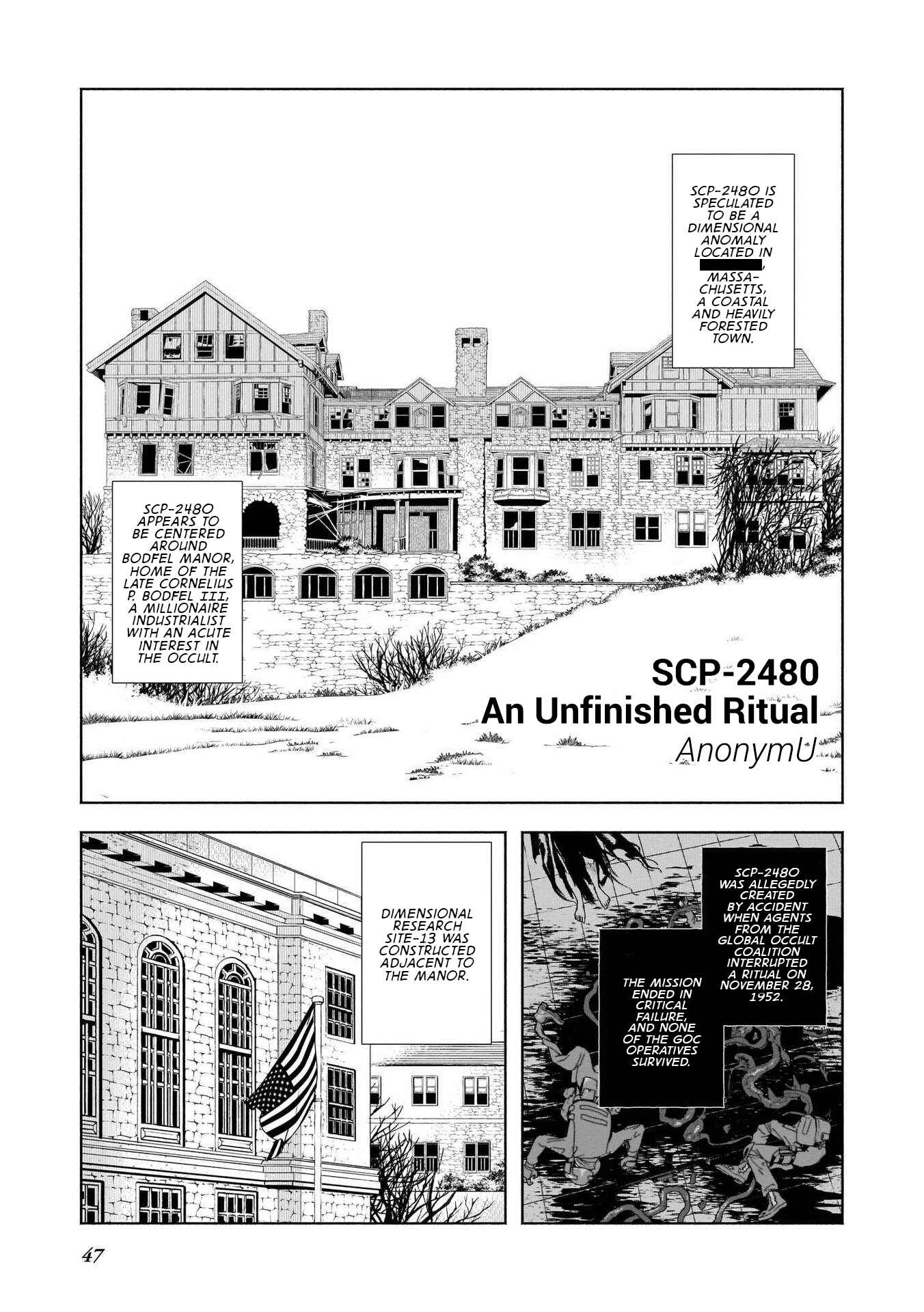 Page 1 Chapter 5 SCP Comic Anthology - KAI