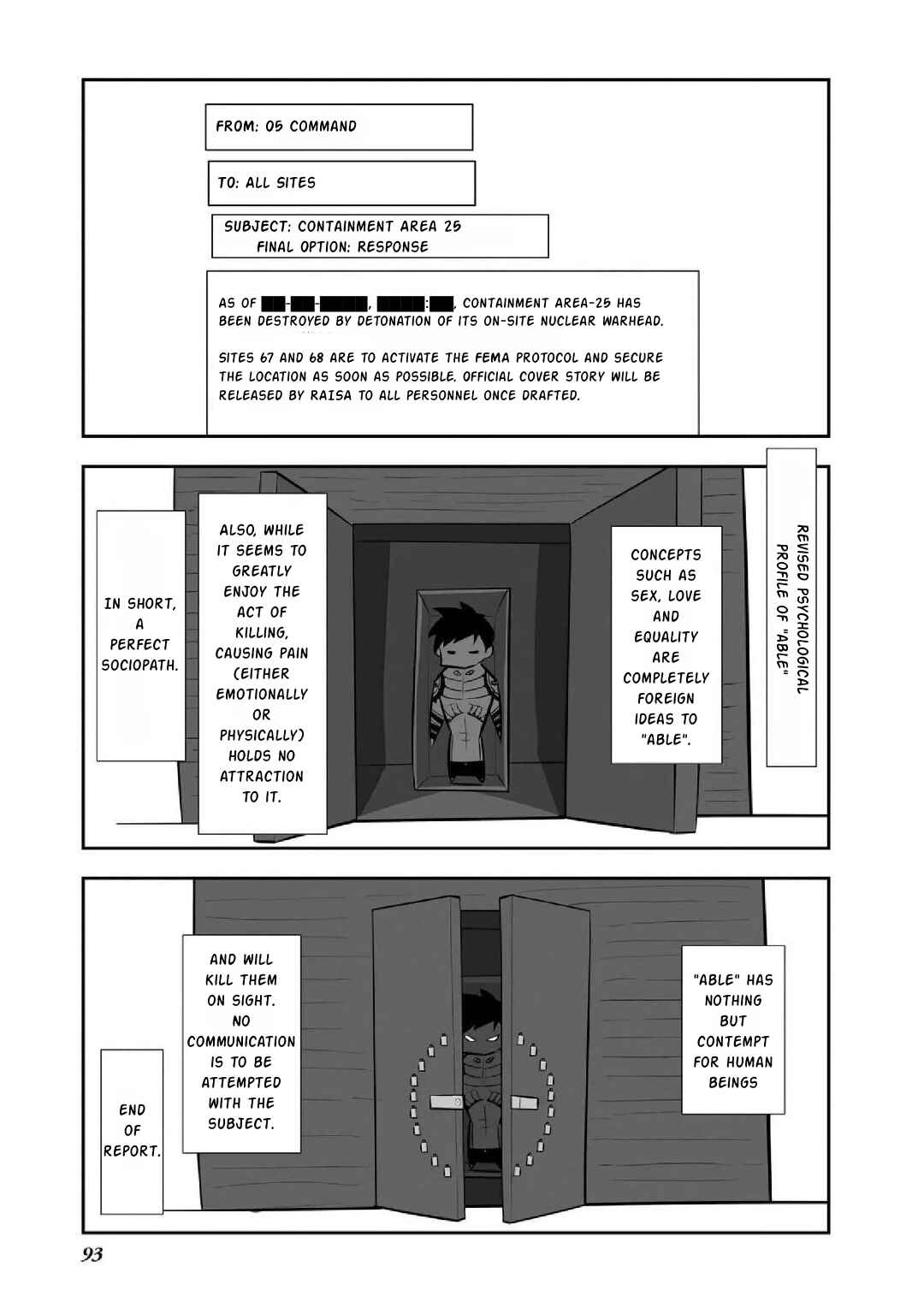 Page 11 Chapter 7 SCP Comic Anthology - KAI