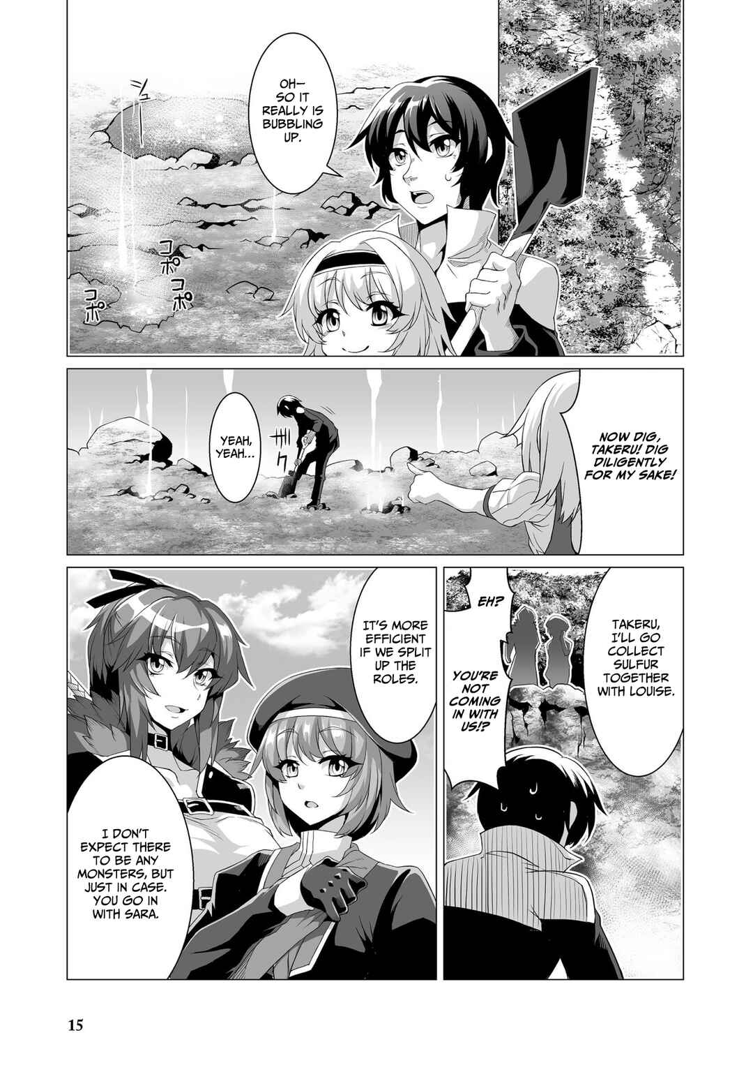 Page 13 Chapter 1 Kokugensou wo Item Cheat de Ikinuku THE COMIC