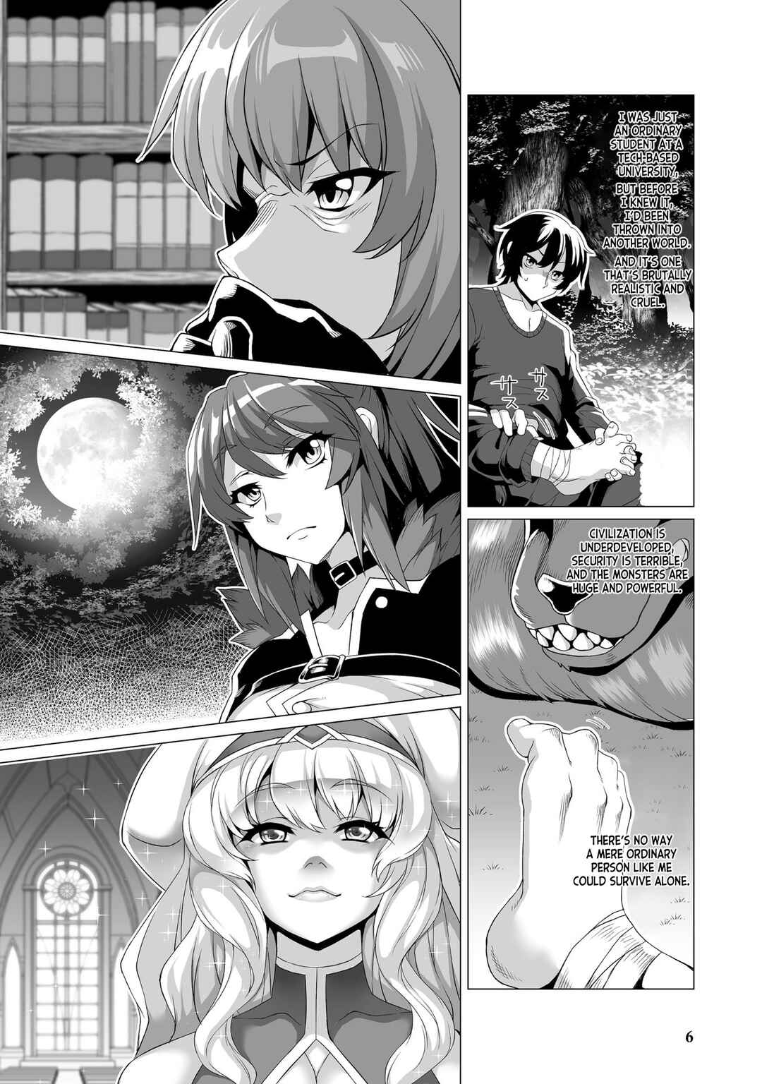 Page 4 Chapter 1 Kokugensou wo Item Cheat de Ikinuku THE COMIC