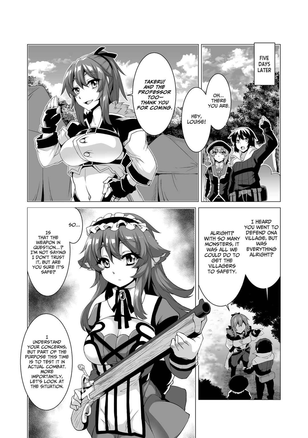 Page 12 Chapter 3 Kokugensou wo Item Cheat de Ikinuku THE COMIC