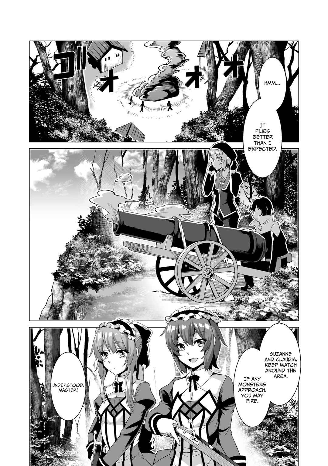 Page 15 Chapter 3 Kokugensou wo Item Cheat de Ikinuku THE COMIC