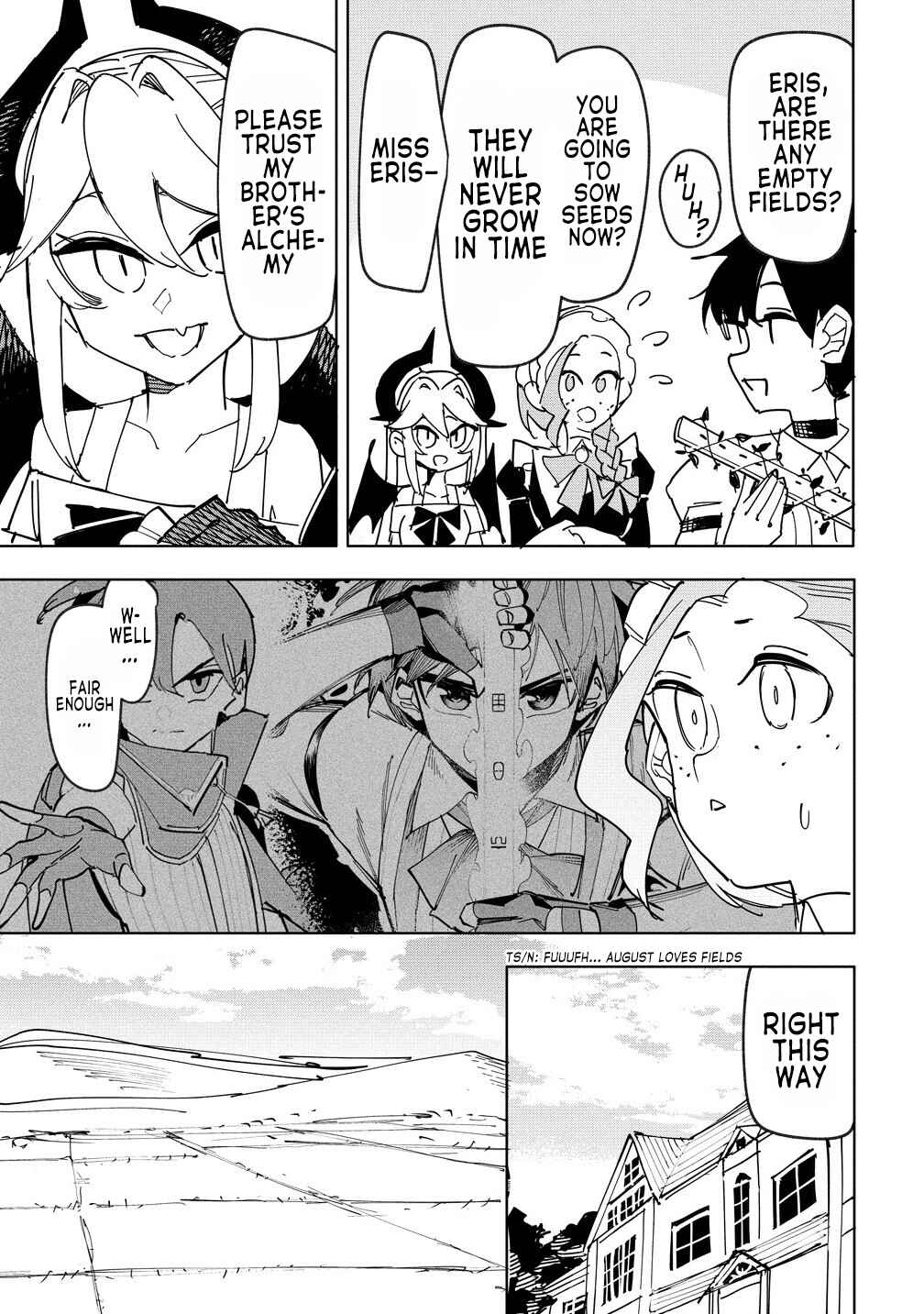 Page 11 Chapter 14.2 Tsuihousareta Renkinjutsushi wa Mujikaku ni Densetsu to Naru Yandere Imouto (Oukoku no Shugoryuu) to Issho ni Henkyou de Shiawase ni Kurashimasu!