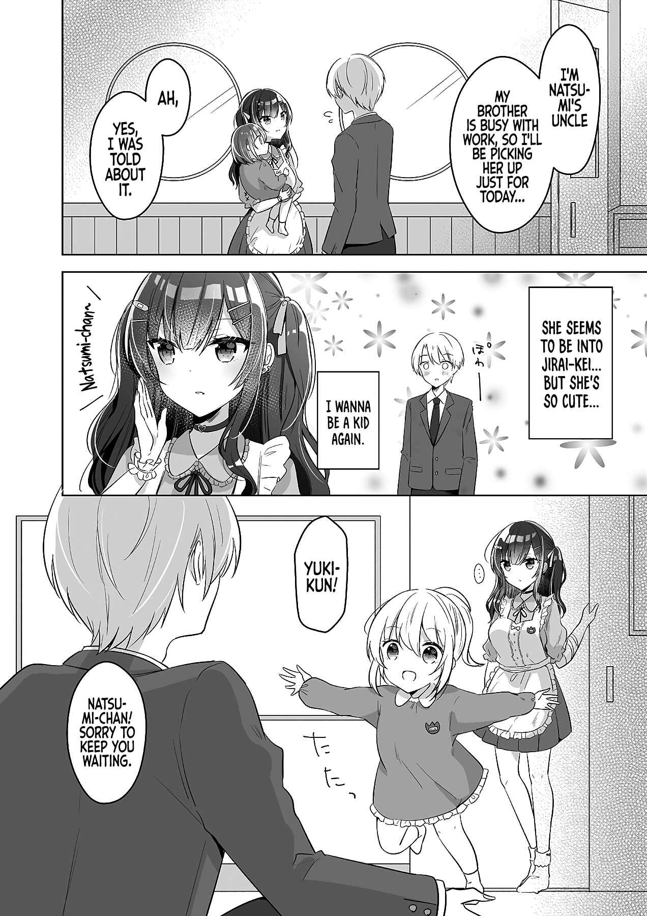 Page 2 Chapter 1 Jirai-kei Hoikushi-chan ni Honrou Saretai!