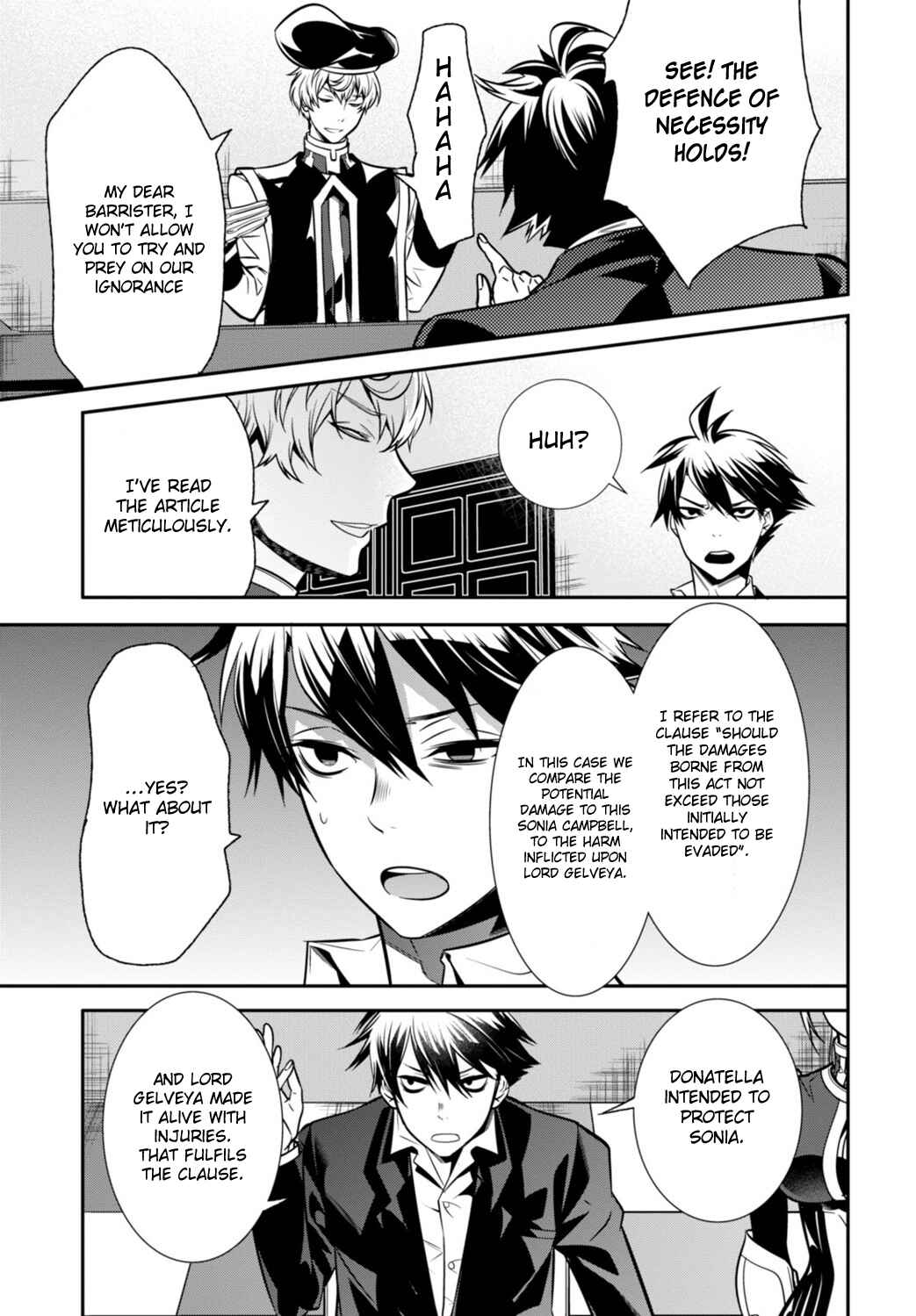 Page 11 Chapter 2 Otherworld Courtroom ~Rebuttal Barrister~