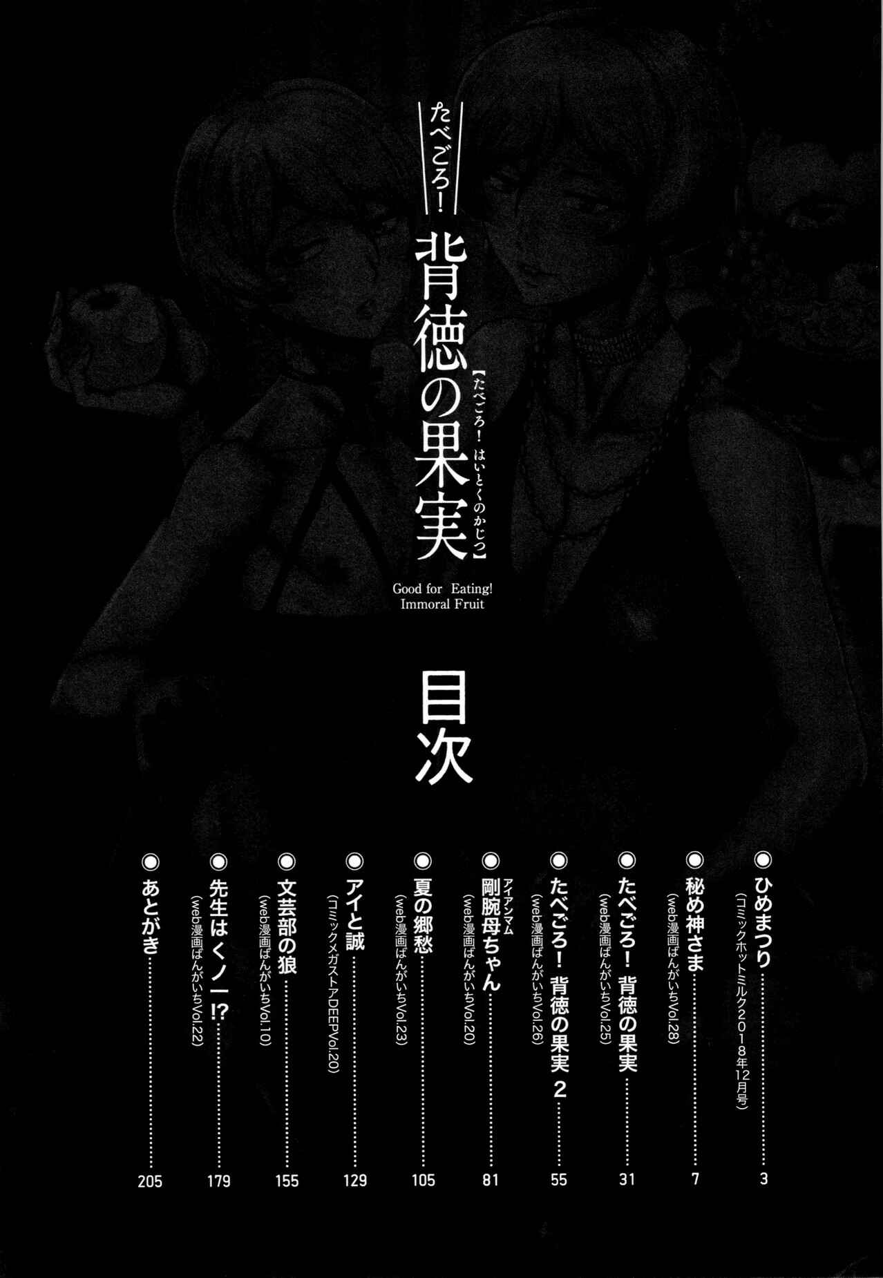 Page 1 Chapter 8.5 Tabegoro! Haitoku no Kajitsu