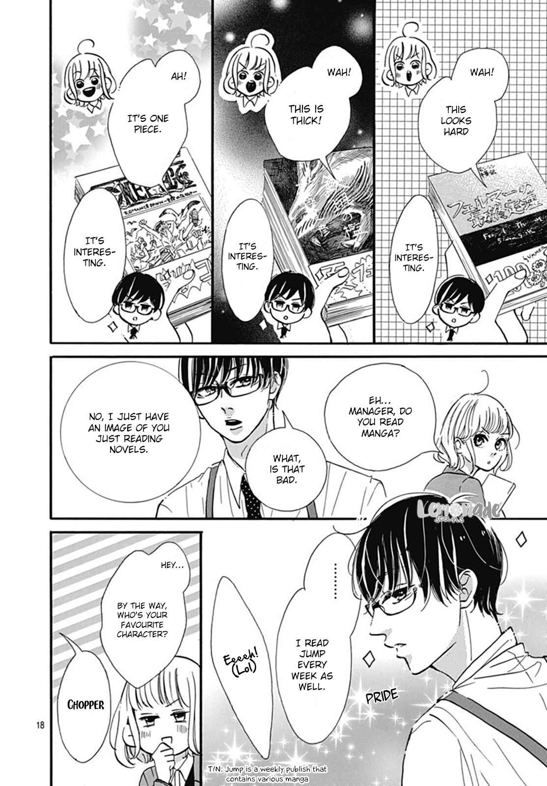 Page 19 Chapter 2 Akane Shoten no Kaji Tenchou