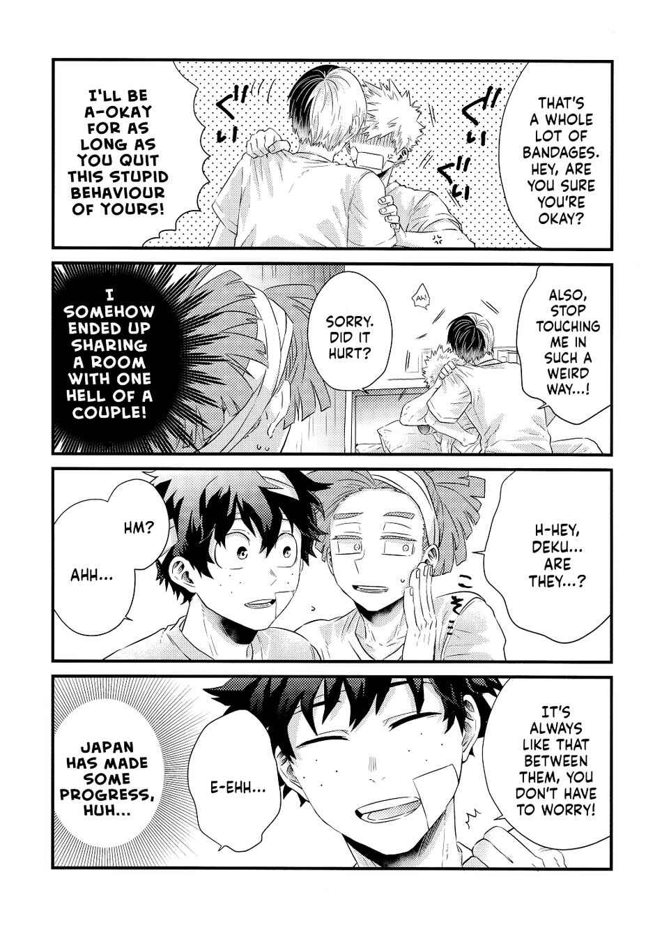 Page 12 Chapter Unknown_958e My Hero Academia - Eiga no Hon! (Doujinshi)