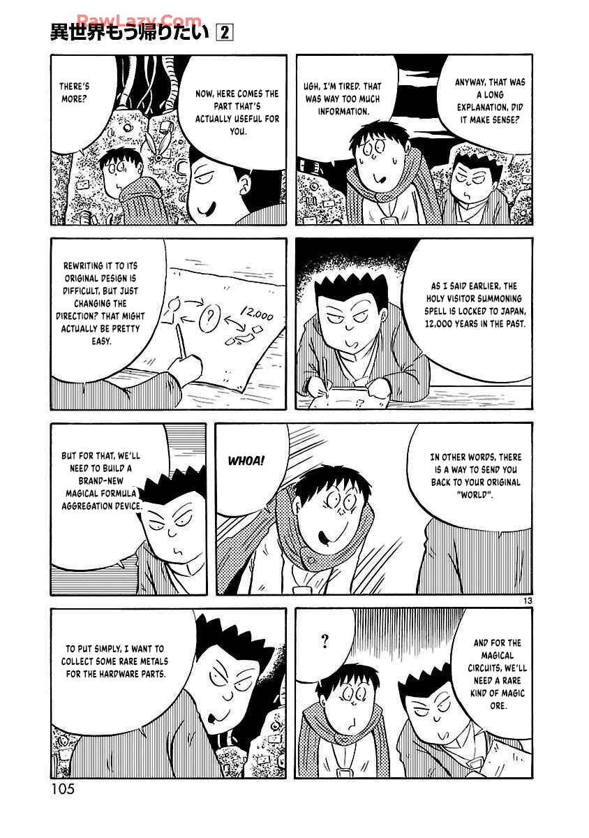 Page 6 Chapter 28 Isekai Mou Kaeritai