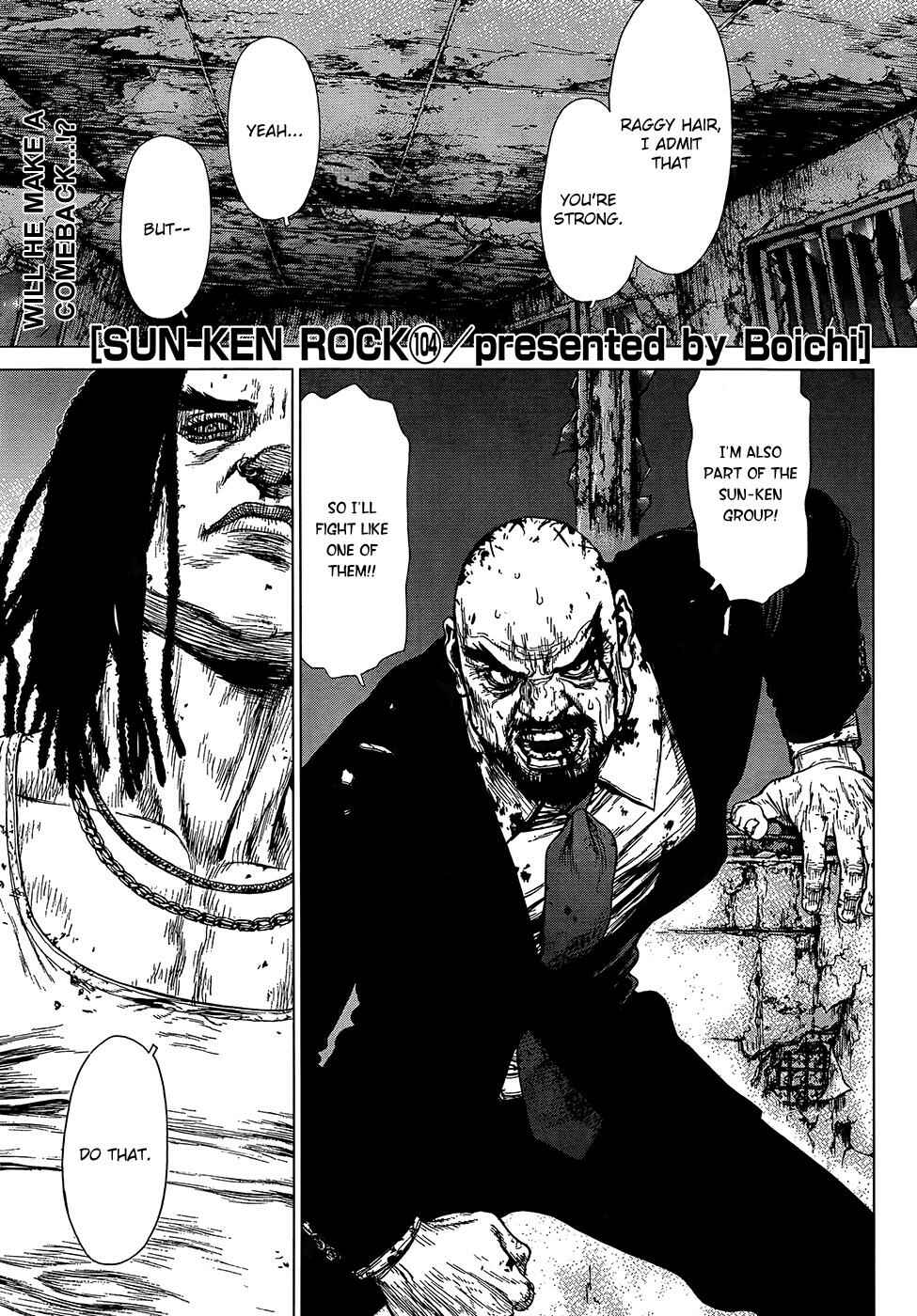 Page 1 Chapter 104 Sun-ken Rock