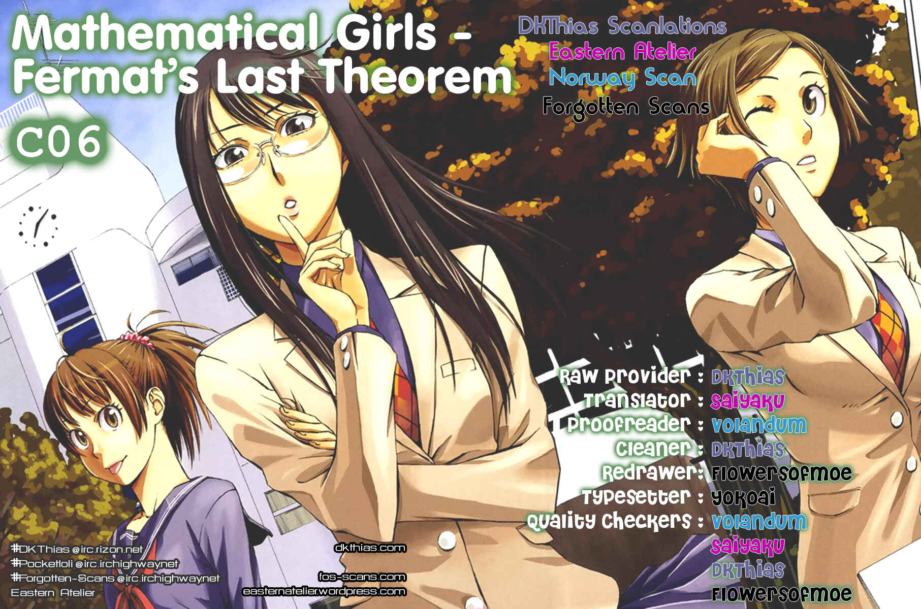 Page 1 Chapter 6 Mathematical Girls - Fermats Last Theorem