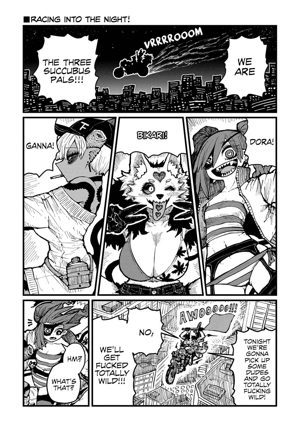 Page 1 Chapter Unknown_1dd8 The Three Succubus Pals with a Baby
