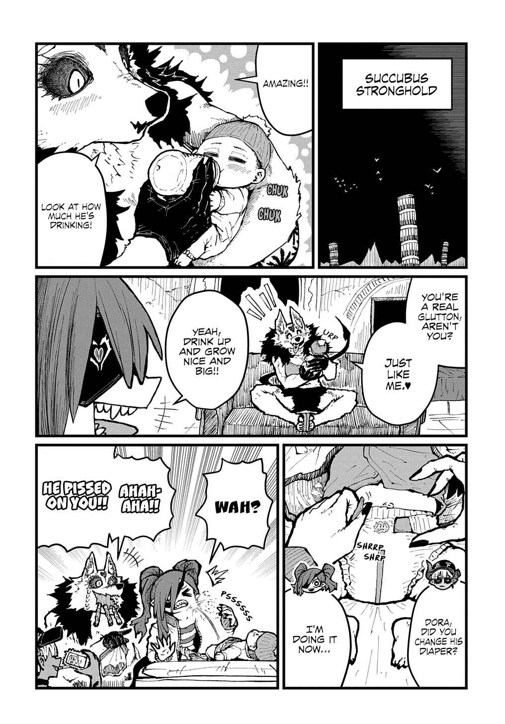 Page 6 Chapter Unknown_1dd8 The Three Succubus Pals with a Baby