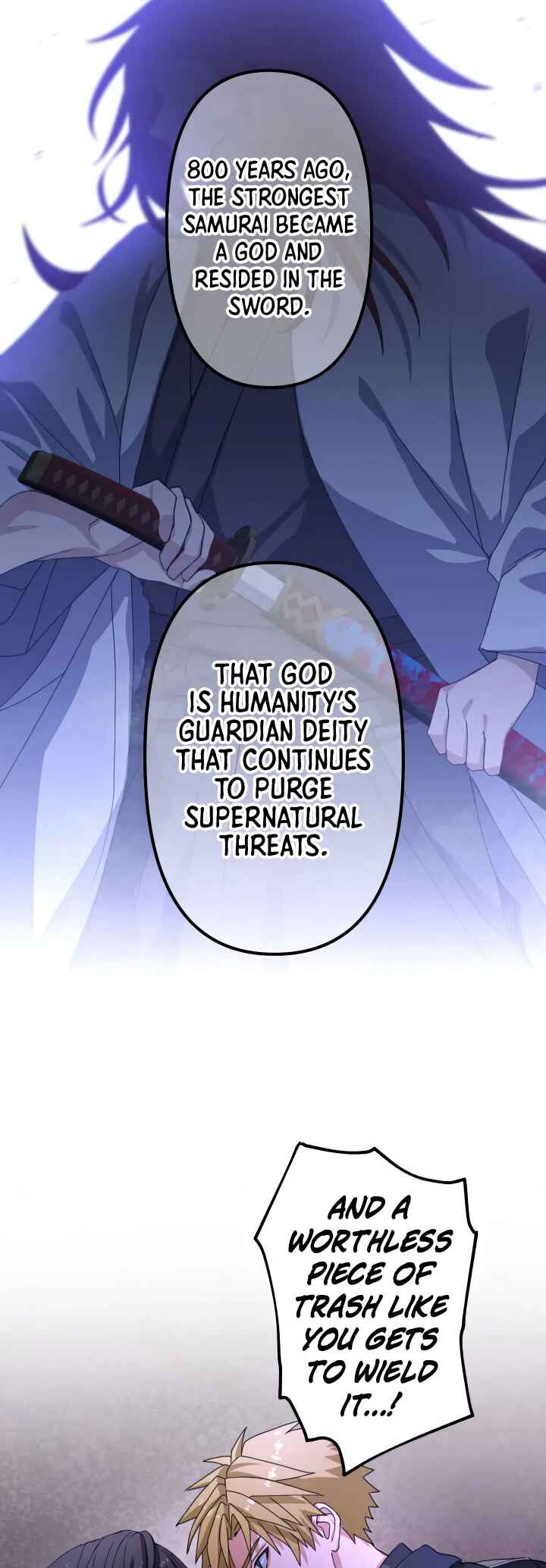Page 25 Chapter 3 Flash of the Exorcising Blade: The Strongest Swordsman Pierces the Darkness