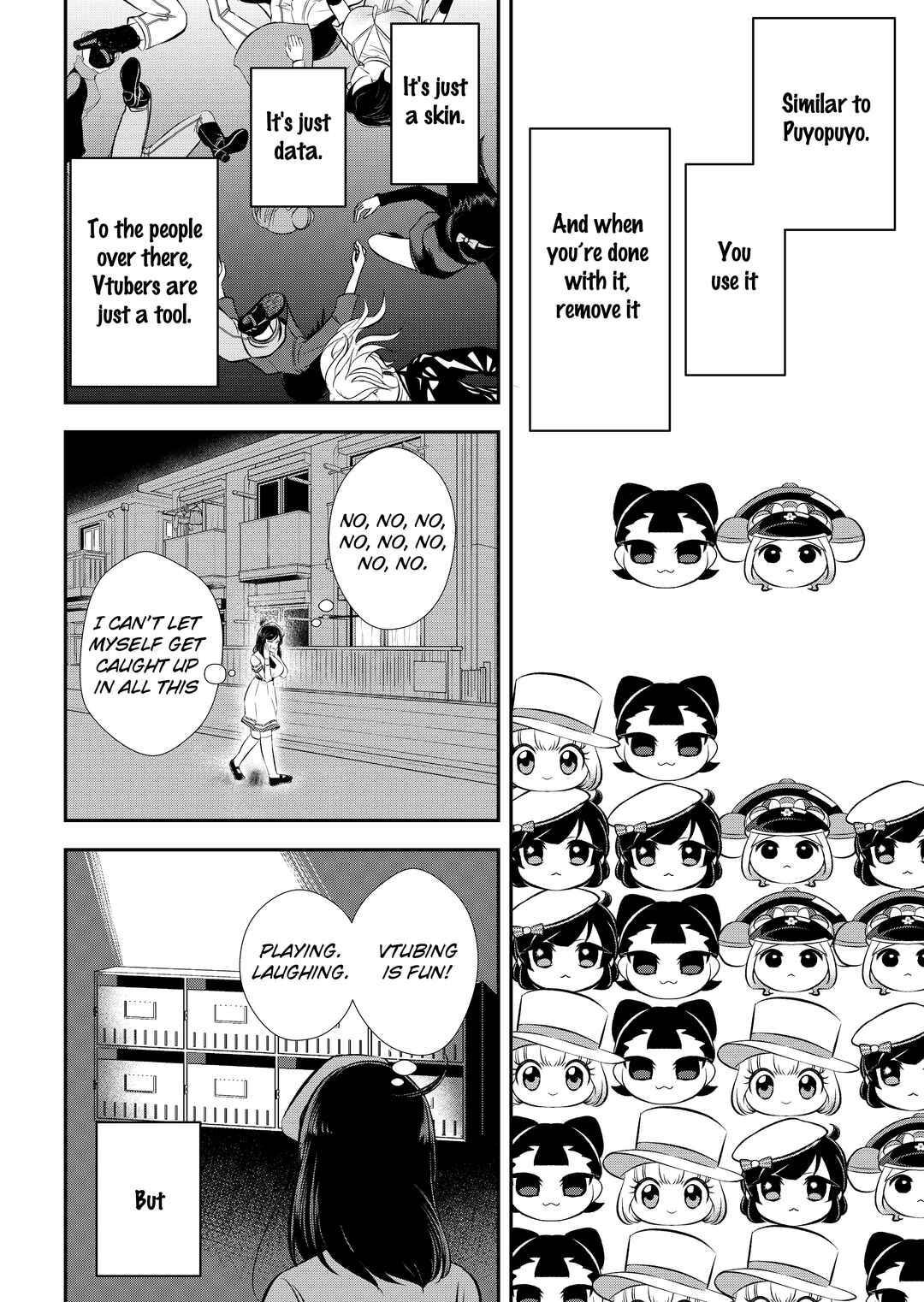 Page 13 Chapter Unknown_7e2b I Graduated, Death of a Vtuber.