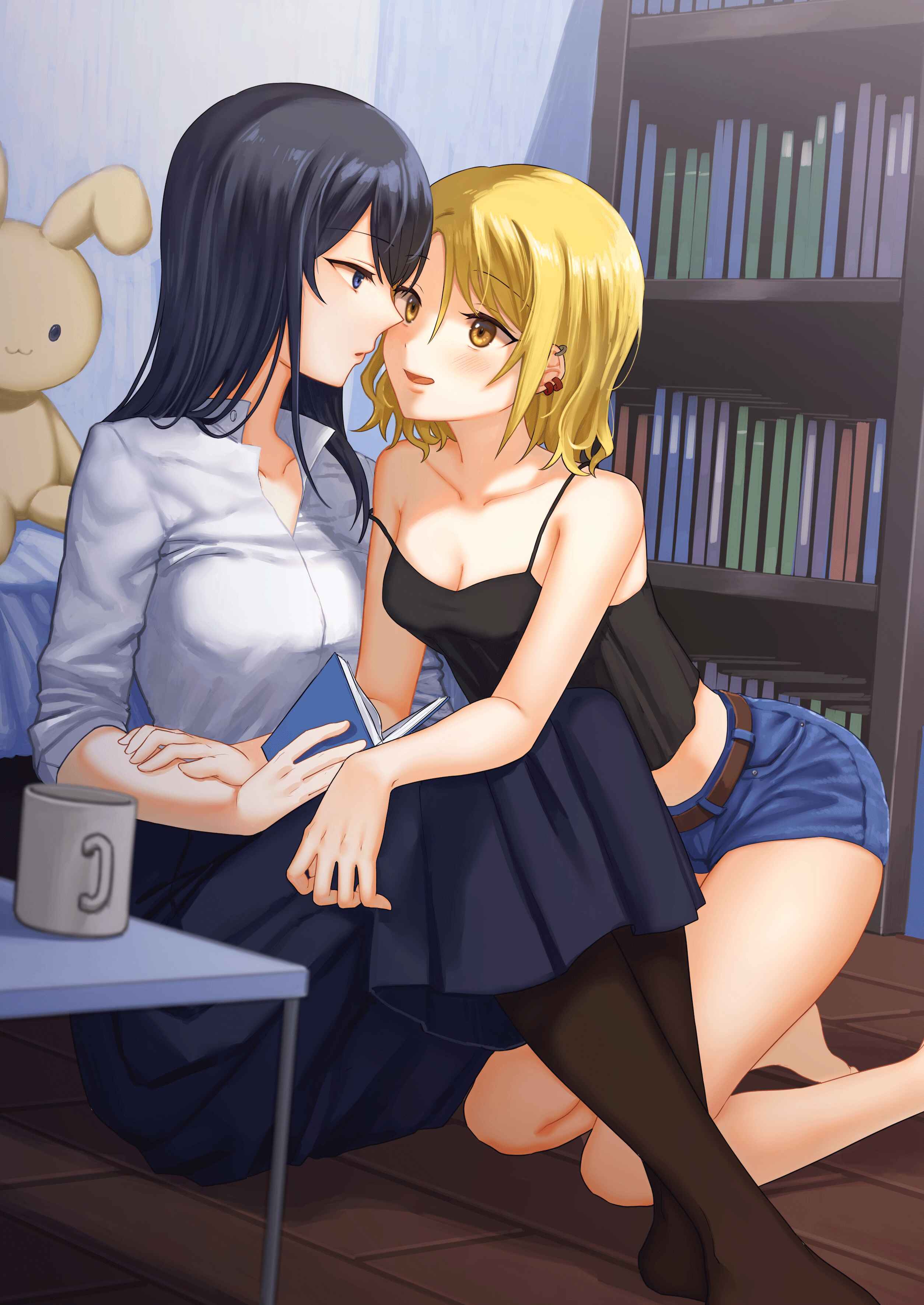 Page 21 Chapter 3 1RT de Nakawarui Nonke Joshi-tachi ga 1-byou Kiss suru Series