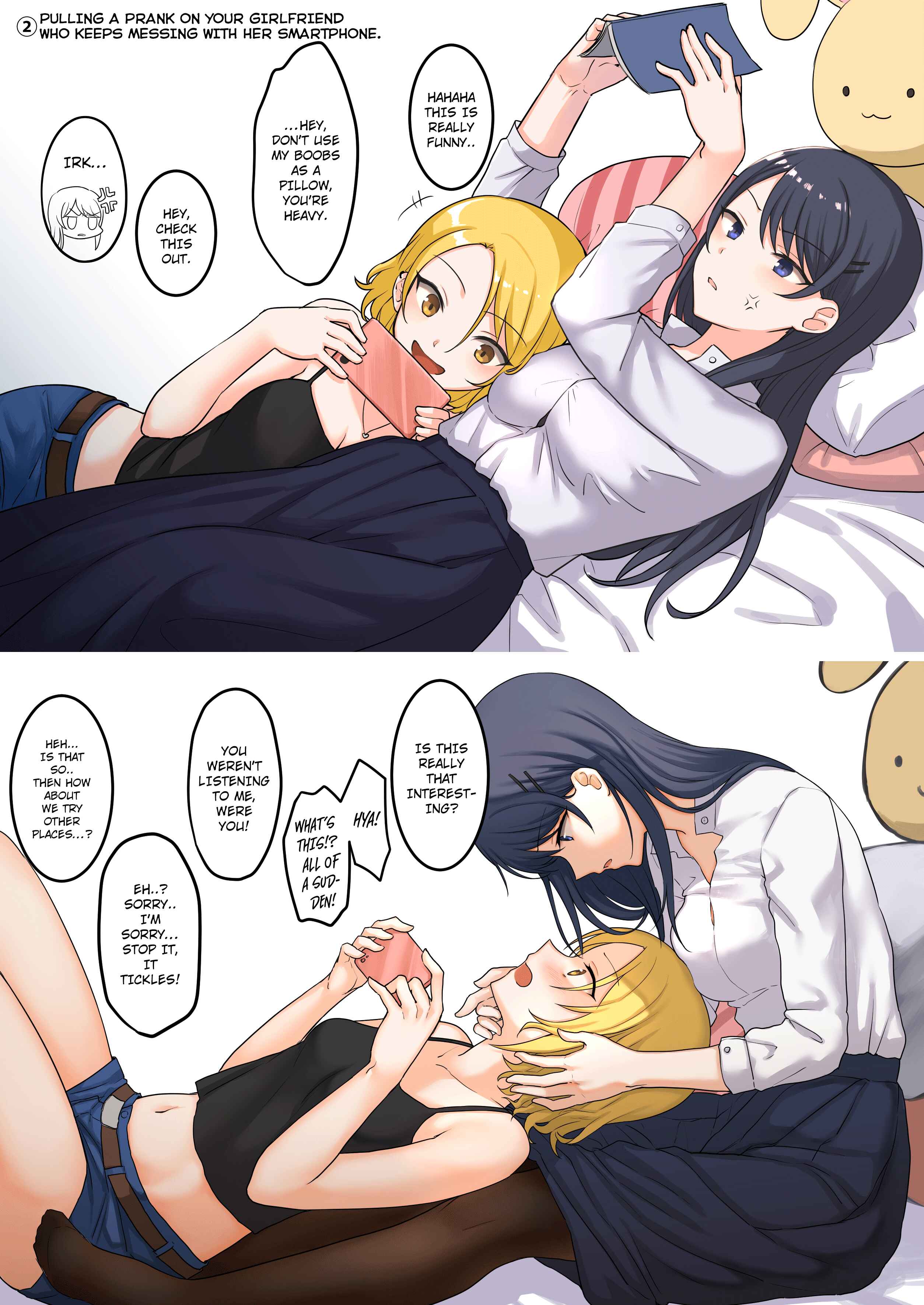 Page 4 Chapter 3 1RT de Nakawarui Nonke Joshi-tachi ga 1-byou Kiss suru Series