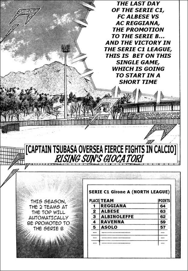 Page 1 Chapter 2 Captain Tsubasa: Oversea Games IN CALCIO