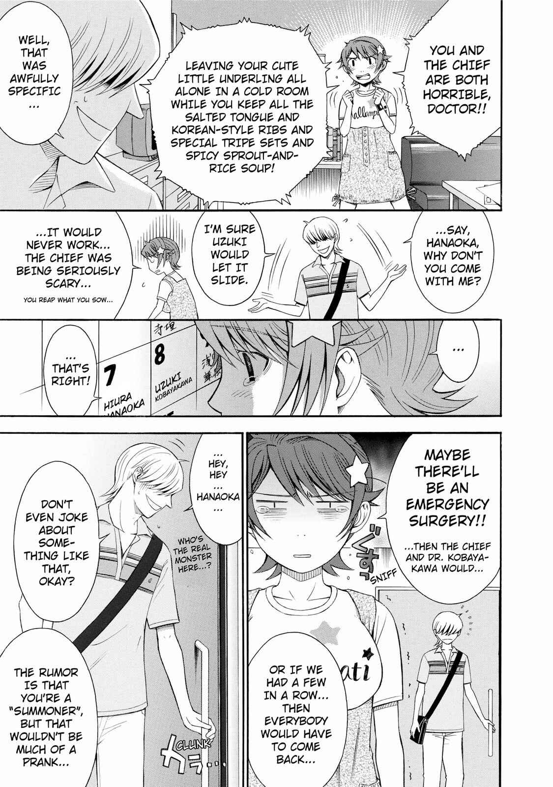 Page 15 Chapter 25 Anesthesiologist Hana