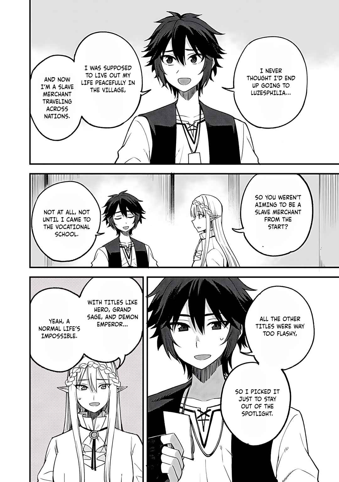 Page 13 Chapter 59 Is the Only Option a Slave Merchant?: Harem? What is that, is It Tasty?