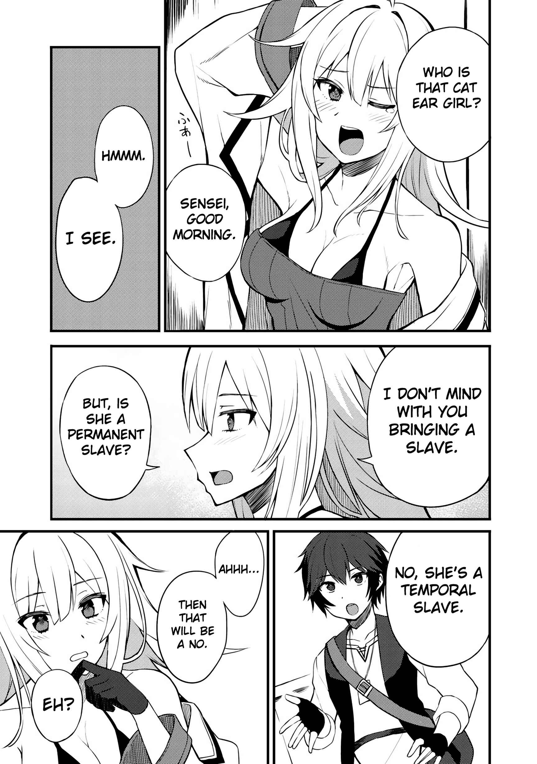 Page 18 Chapter 7 Is the Only Option a Slave Merchant?: Harem? What is that, is It Tasty?