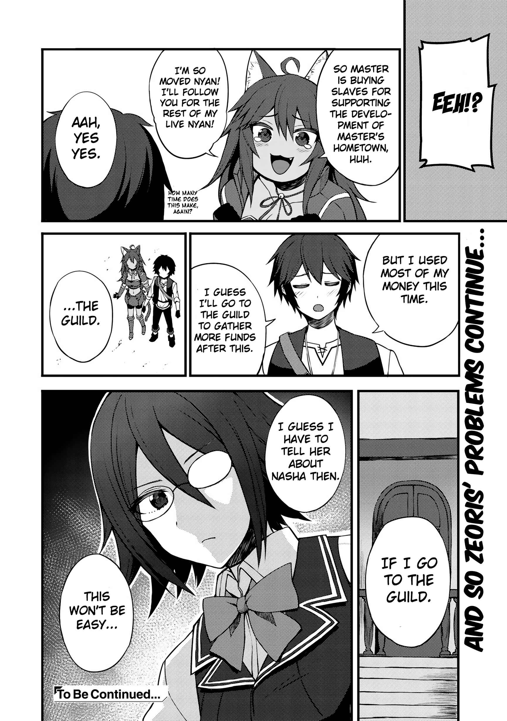 Page 23 Chapter 7 Is the Only Option a Slave Merchant?: Harem? What is that, is It Tasty?