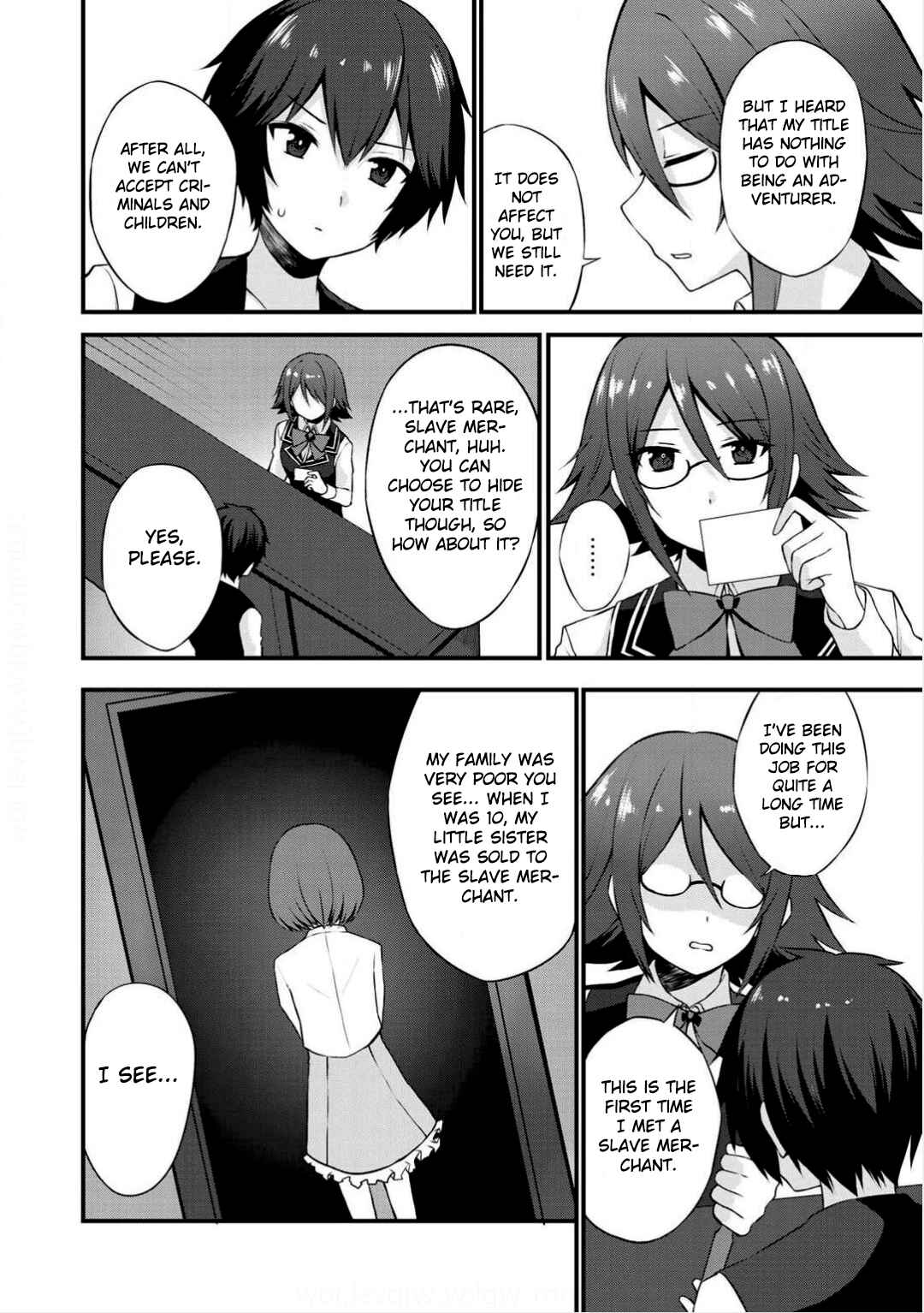 Page 20 Chapter 2 Is the Only Option a Slave Merchant?: Harem? What is that, is It Tasty?
