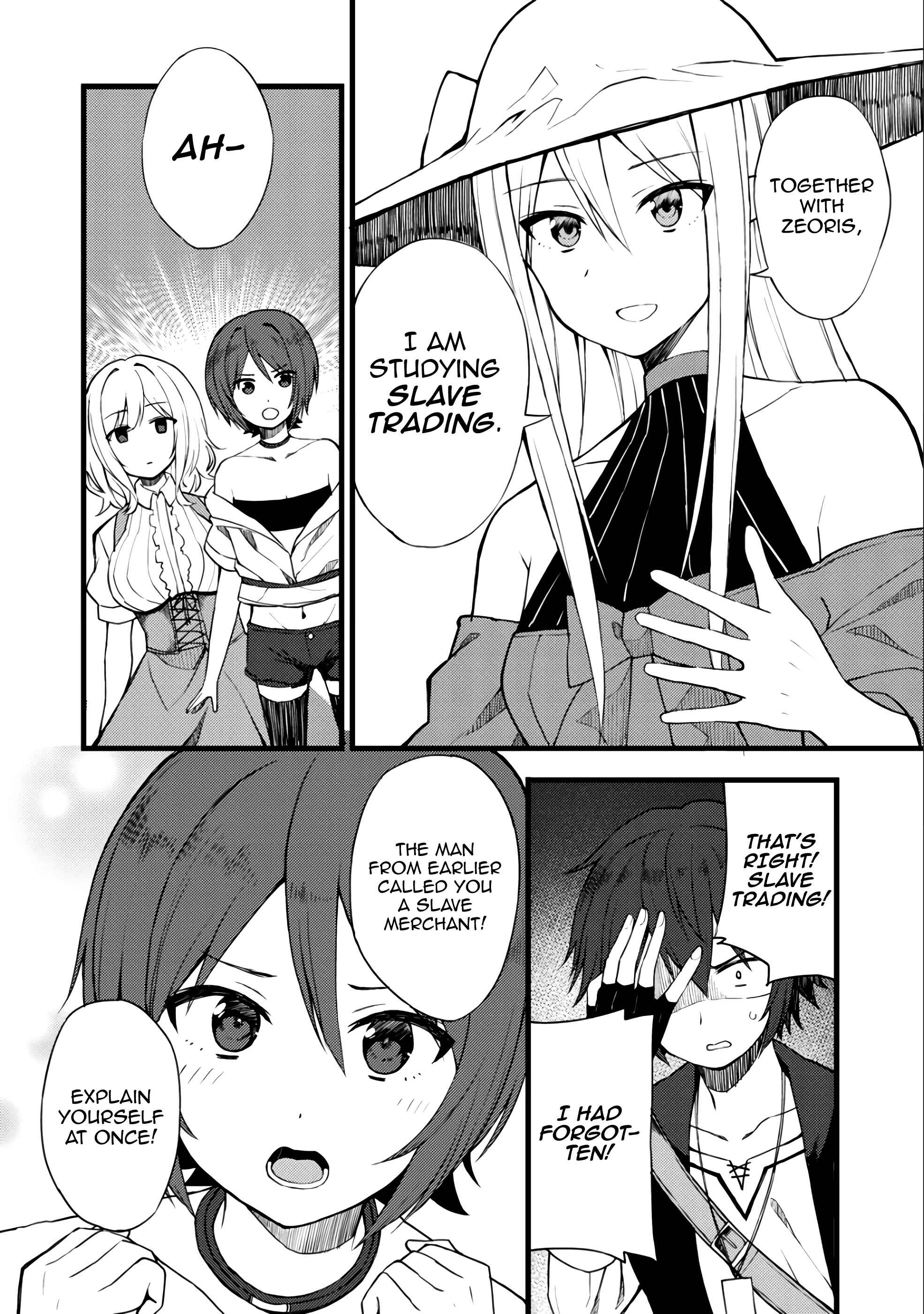 Page 7 Chapter 10 Is the Only Option a Slave Merchant?: Harem? What is that, is It Tasty?