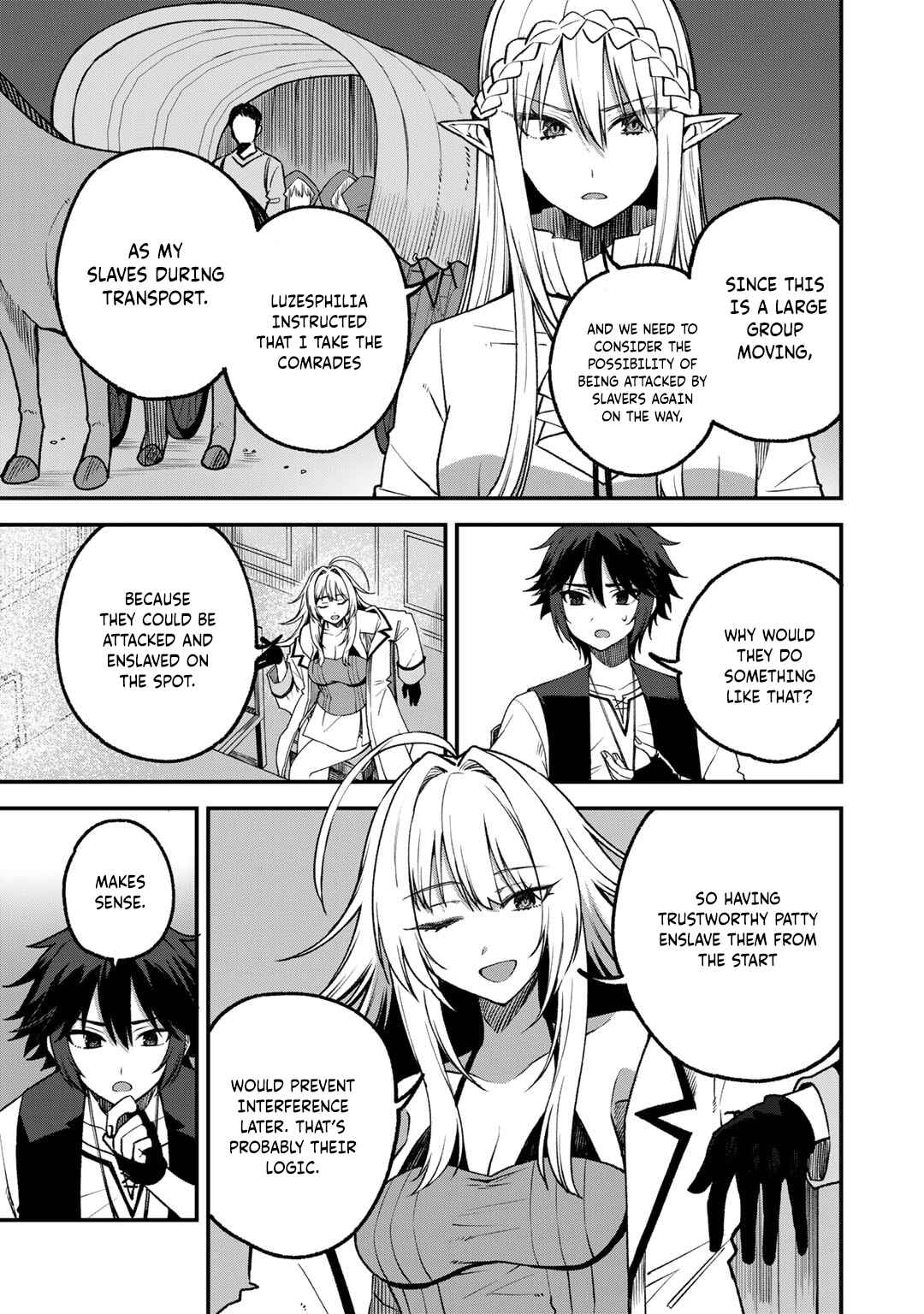 Page 5 Chapter 56 Is the Only Option a Slave Merchant?: Harem? What is that, is It Tasty?