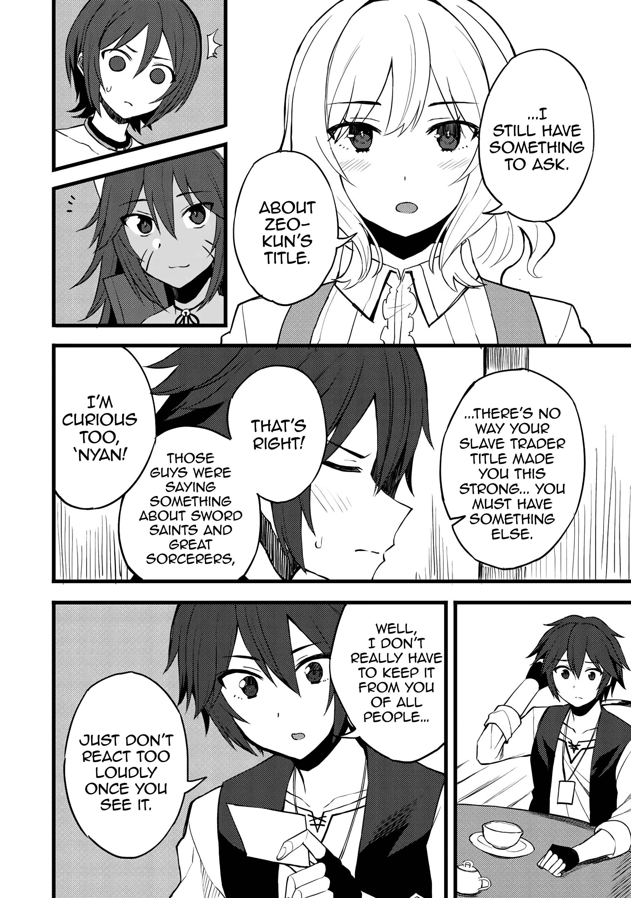 Page 19 Chapter 13 Is the Only Option a Slave Merchant?: Harem? What is that, is It Tasty?