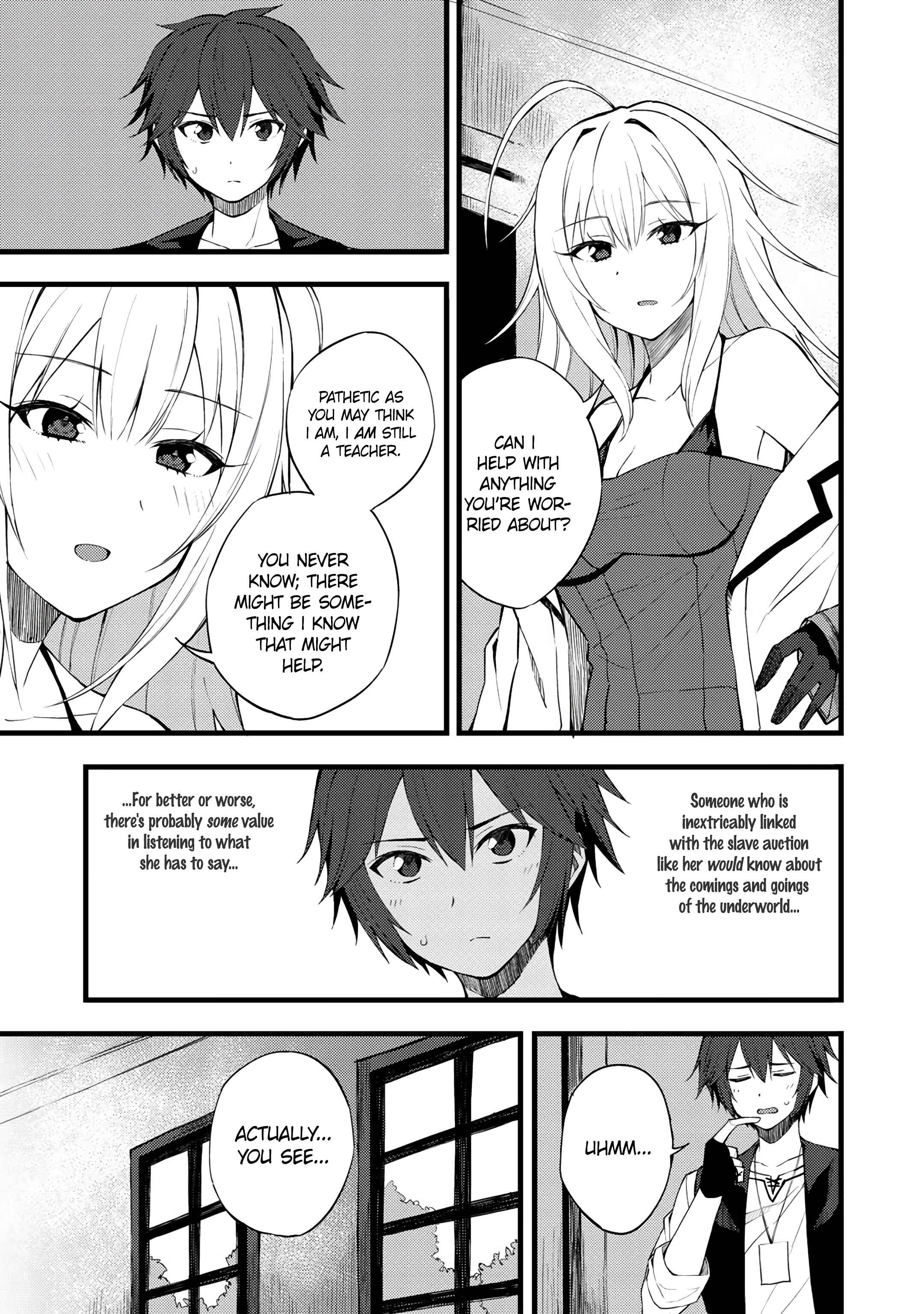 Page 4 Chapter 17 Is the Only Option a Slave Merchant?: Harem? What is that, is It Tasty?