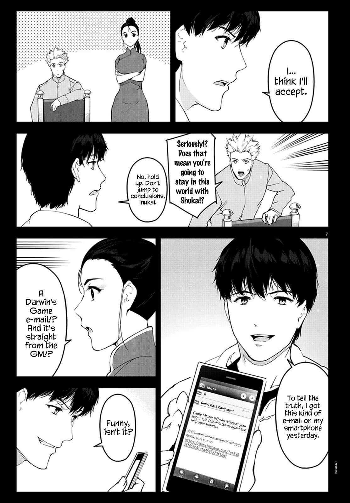 Page 7 Chapter 77 Darwins Game