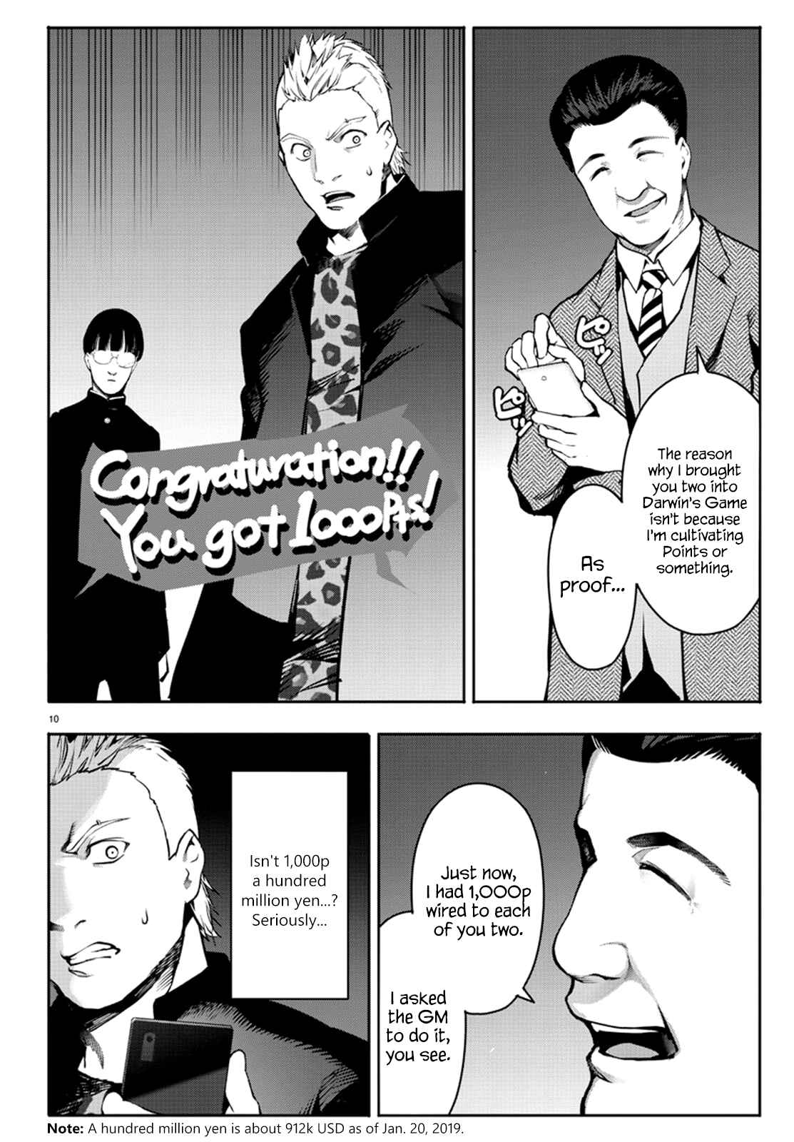 Page 10 Chapter 64 Darwins Game