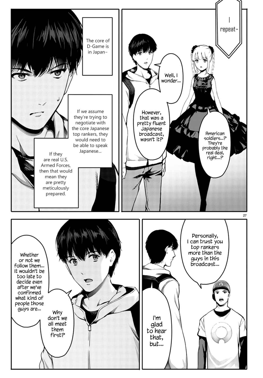 Page 27 Chapter 64 Darwins Game