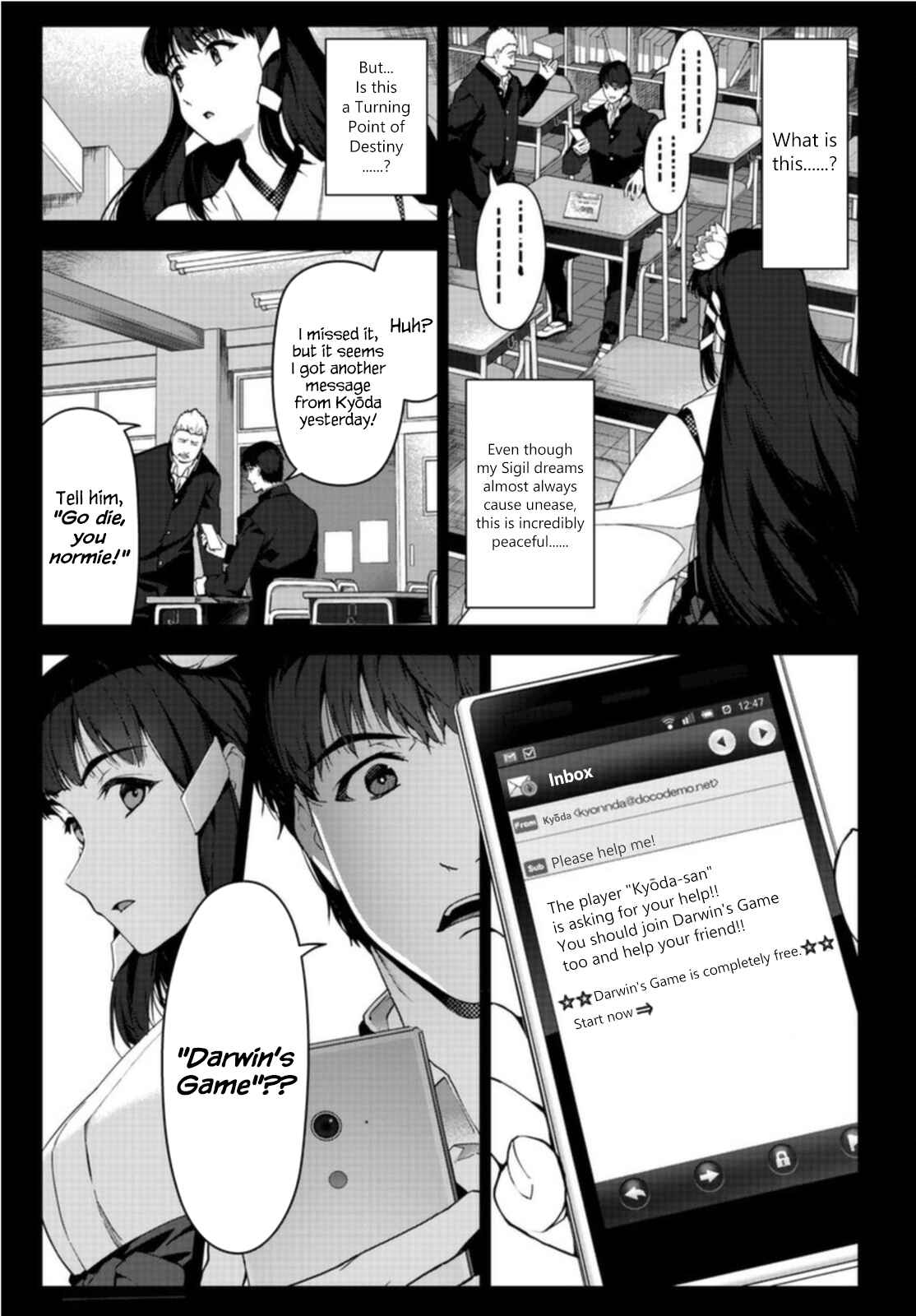 Page 9 Chapter 96 Darwins Game