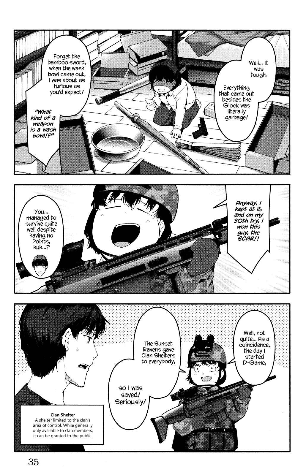 Page 36 Chapter 37 Darwins Game