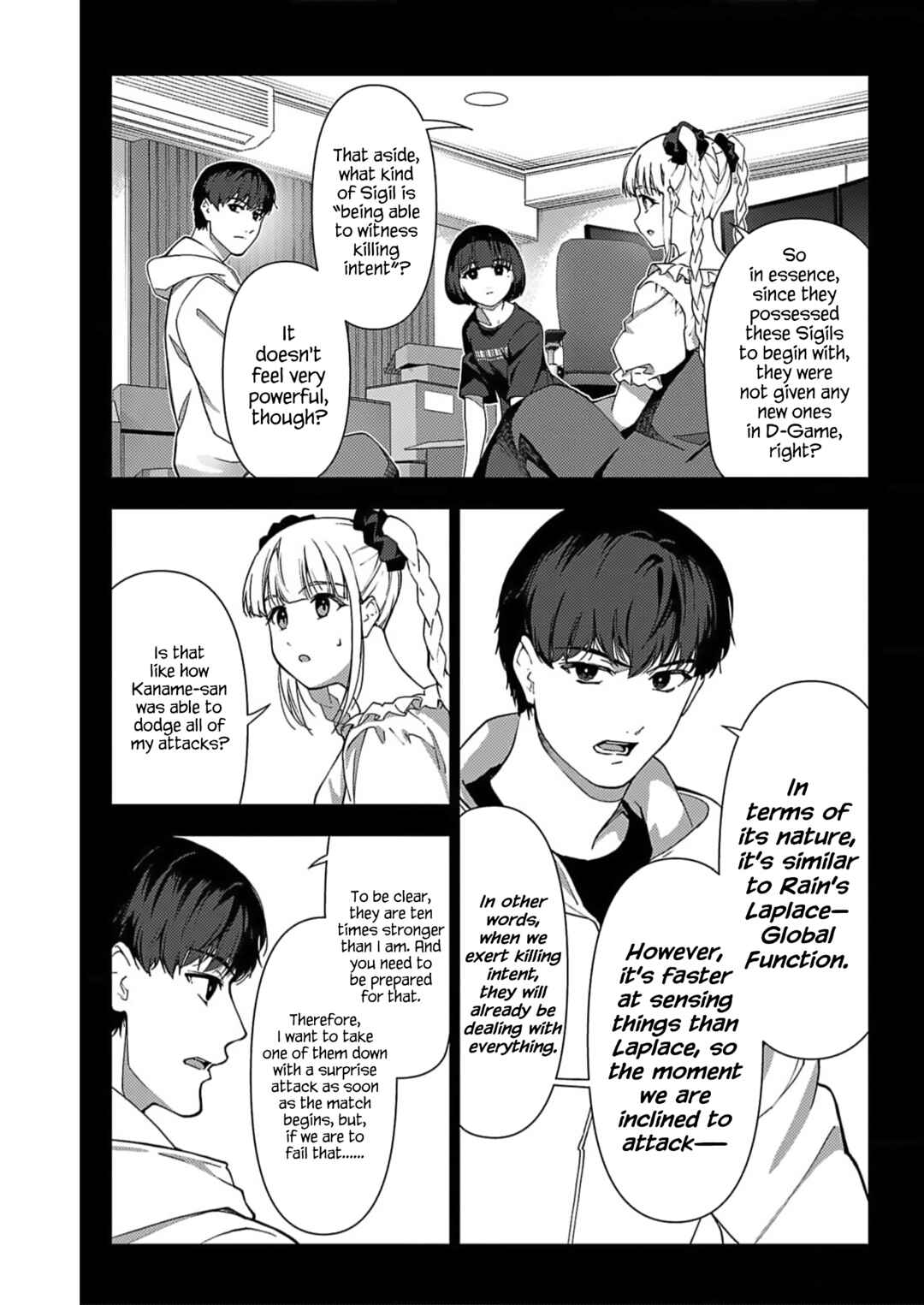 Page 39 Chapter 113 Darwins Game