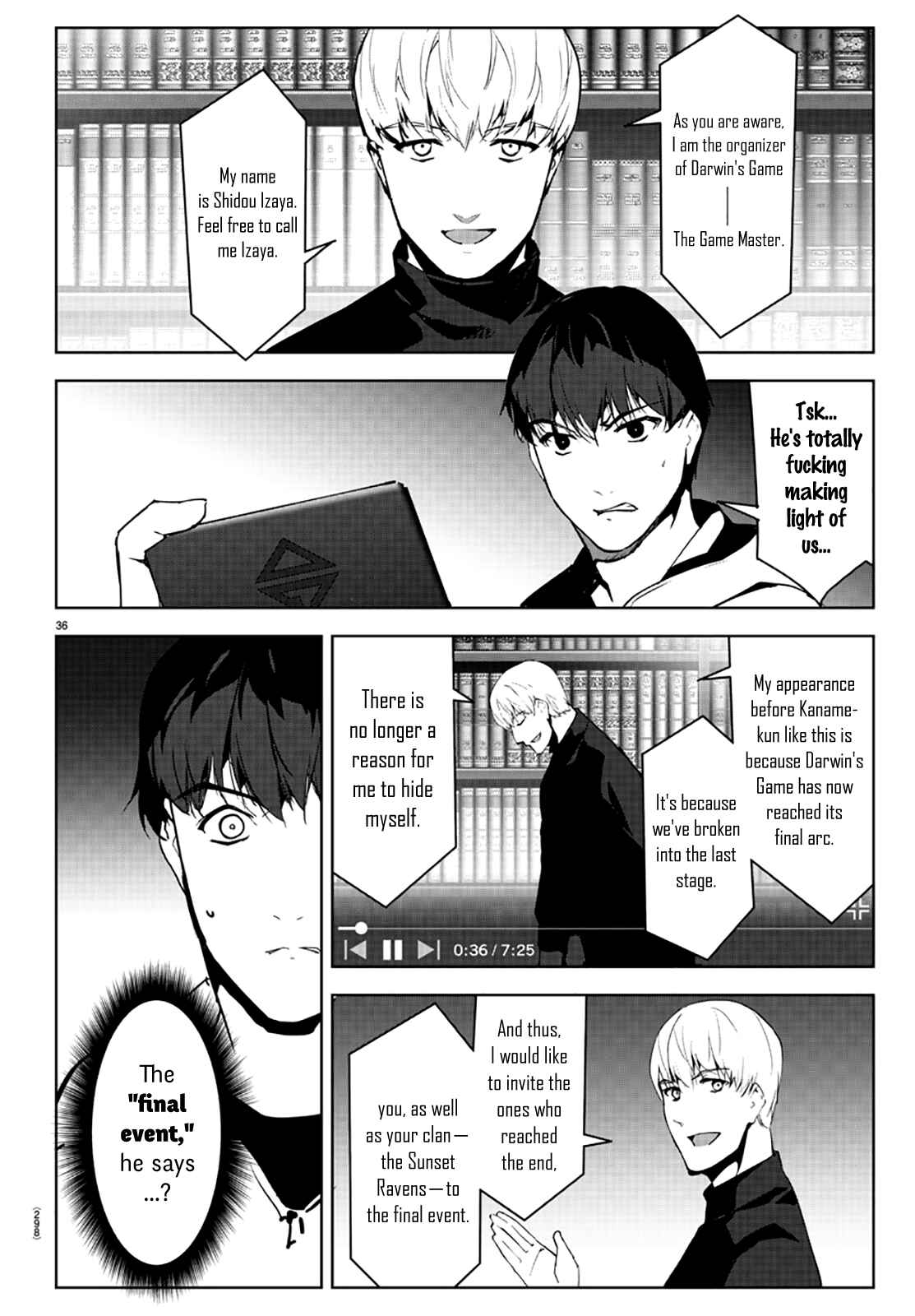 Page 36 Chapter 86 Darwins Game