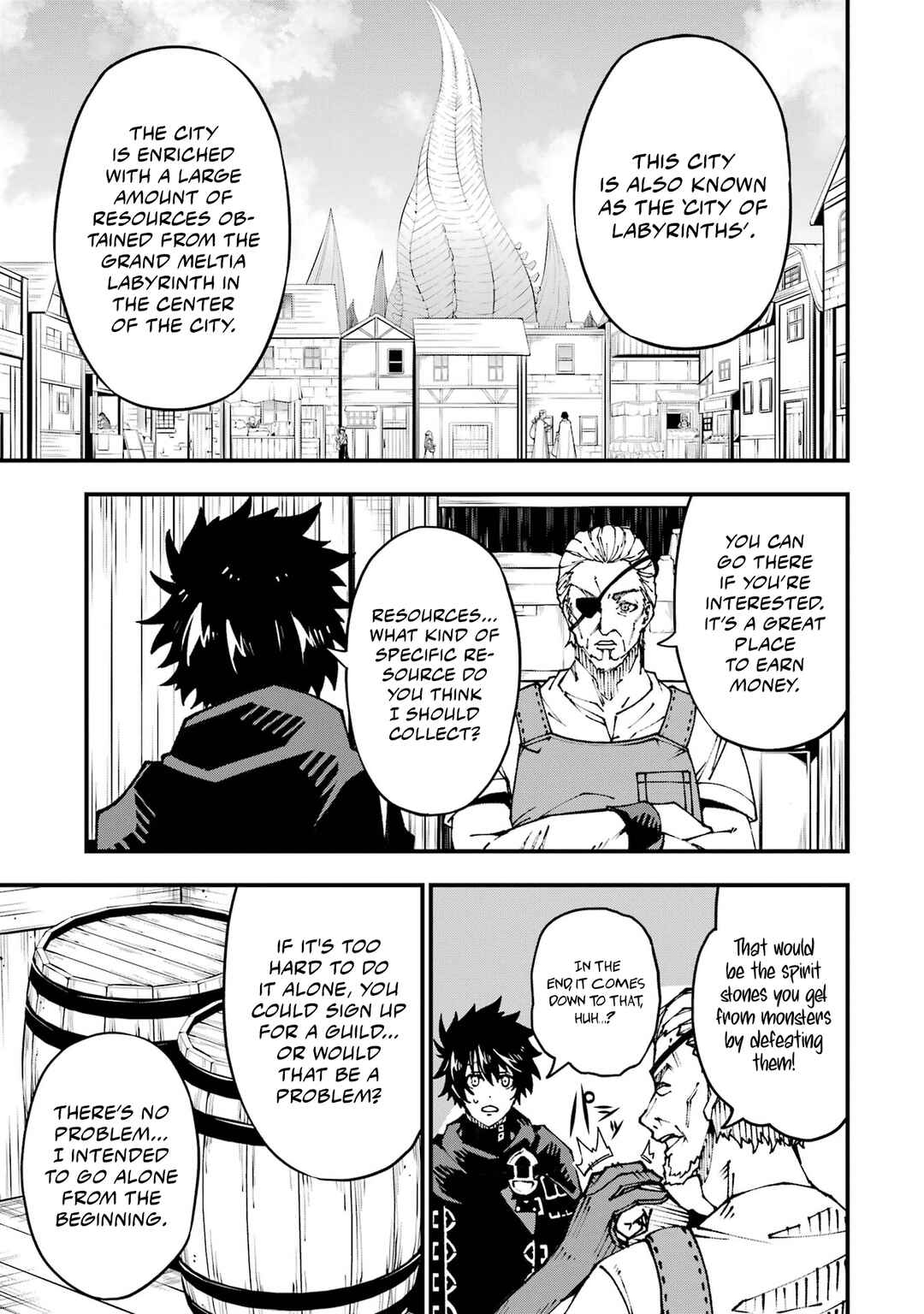 Page 26 Chapter 2 Ore ni wa Kono Kuragari ga Kokochi Yokatta —Zetsubou kara Hajimaru Isekai Seikatsu, Kami no Kimagure de Kyousei Haishinchuu—