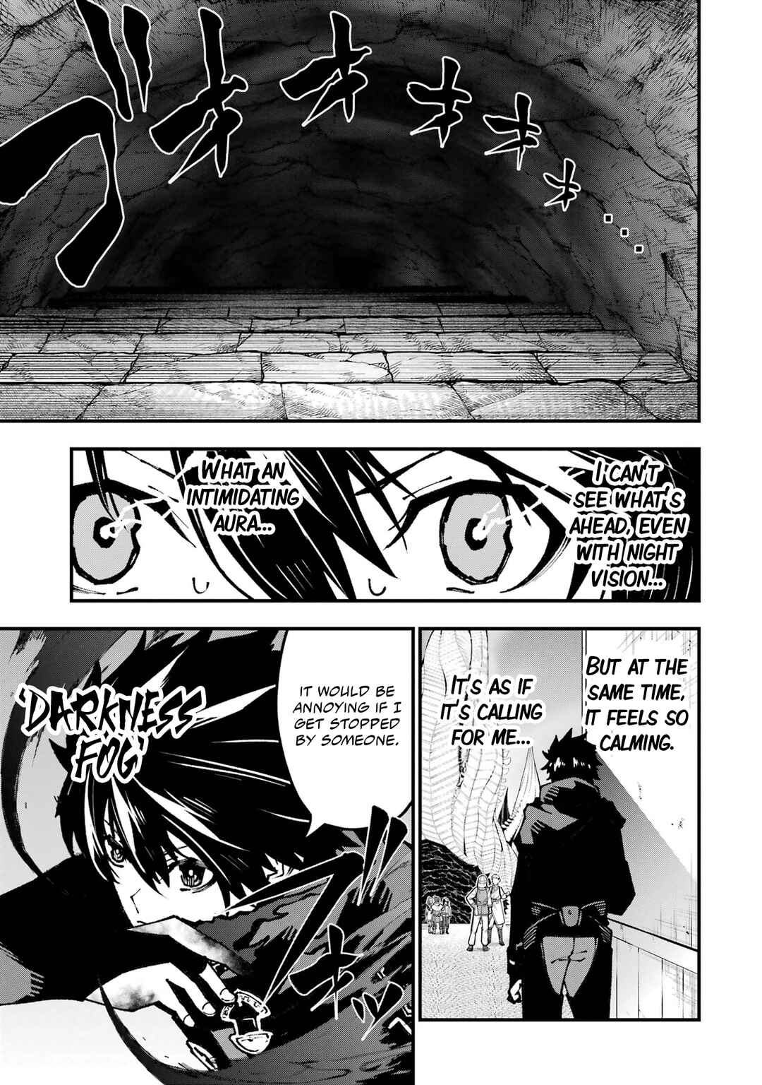 Page 45 Chapter 2 Ore ni wa Kono Kuragari ga Kokochi Yokatta —Zetsubou kara Hajimaru Isekai Seikatsu, Kami no Kimagure de Kyousei Haishinchuu—