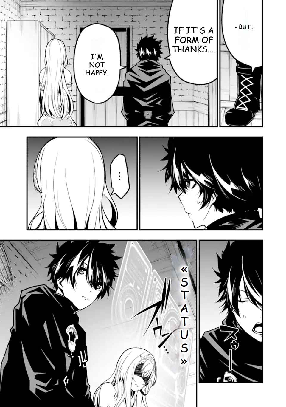 Page 12 Chapter 12 Ore ni wa Kono Kuragari ga Kokochi Yokatta —Zetsubou kara Hajimaru Isekai Seikatsu, Kami no Kimagure de Kyousei Haishinchuu—